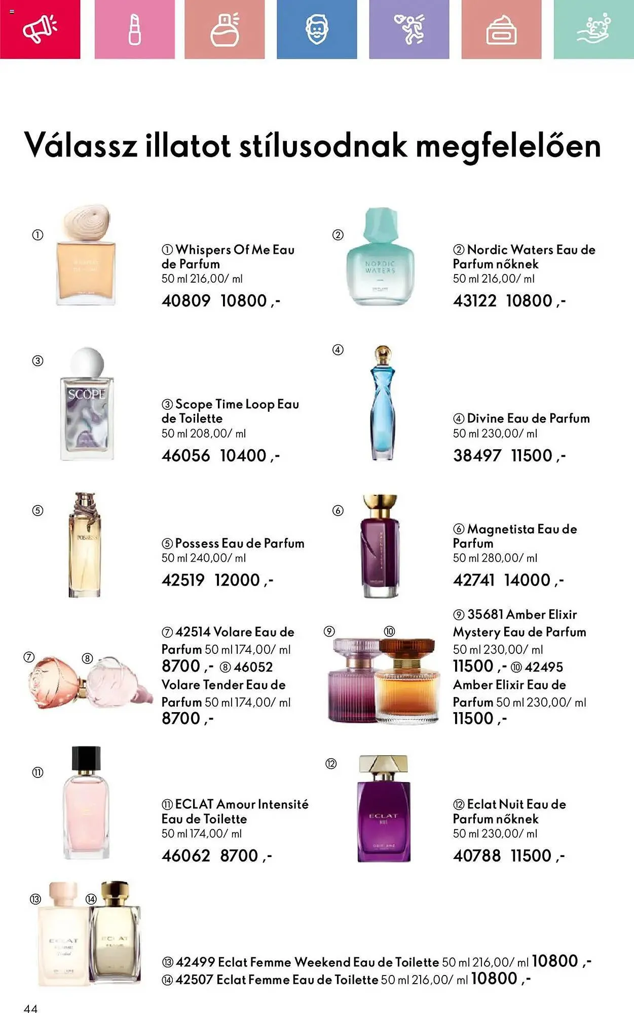 Katalógus Oriflame akciós újság március 2.-tól március 22.-ig 2025. - Oldal 44
