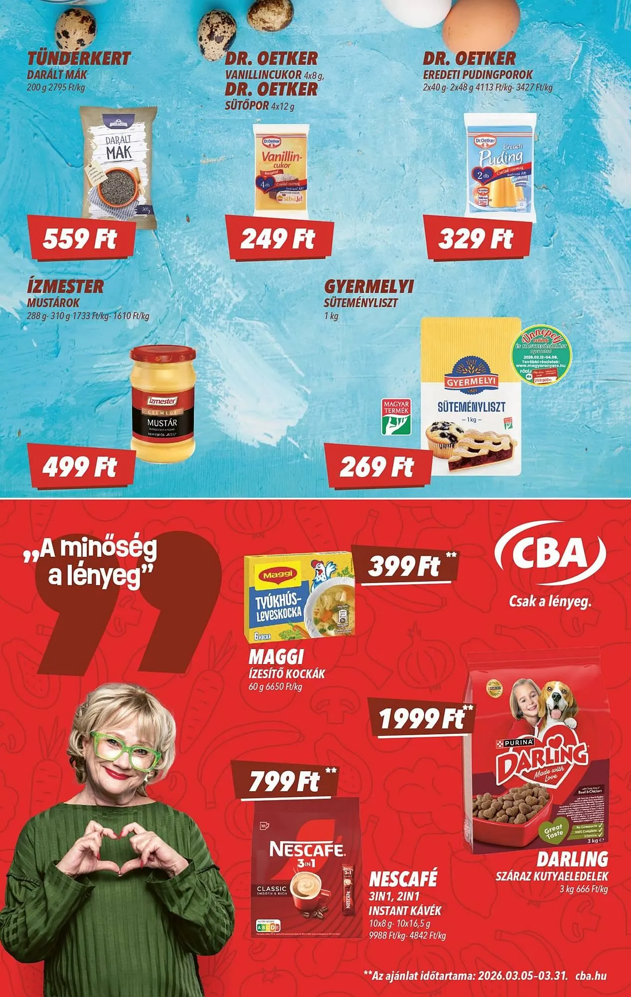 Katalógus CBA akciós újság március 26.-tól április 4.-ig 2026. - Oldal 7