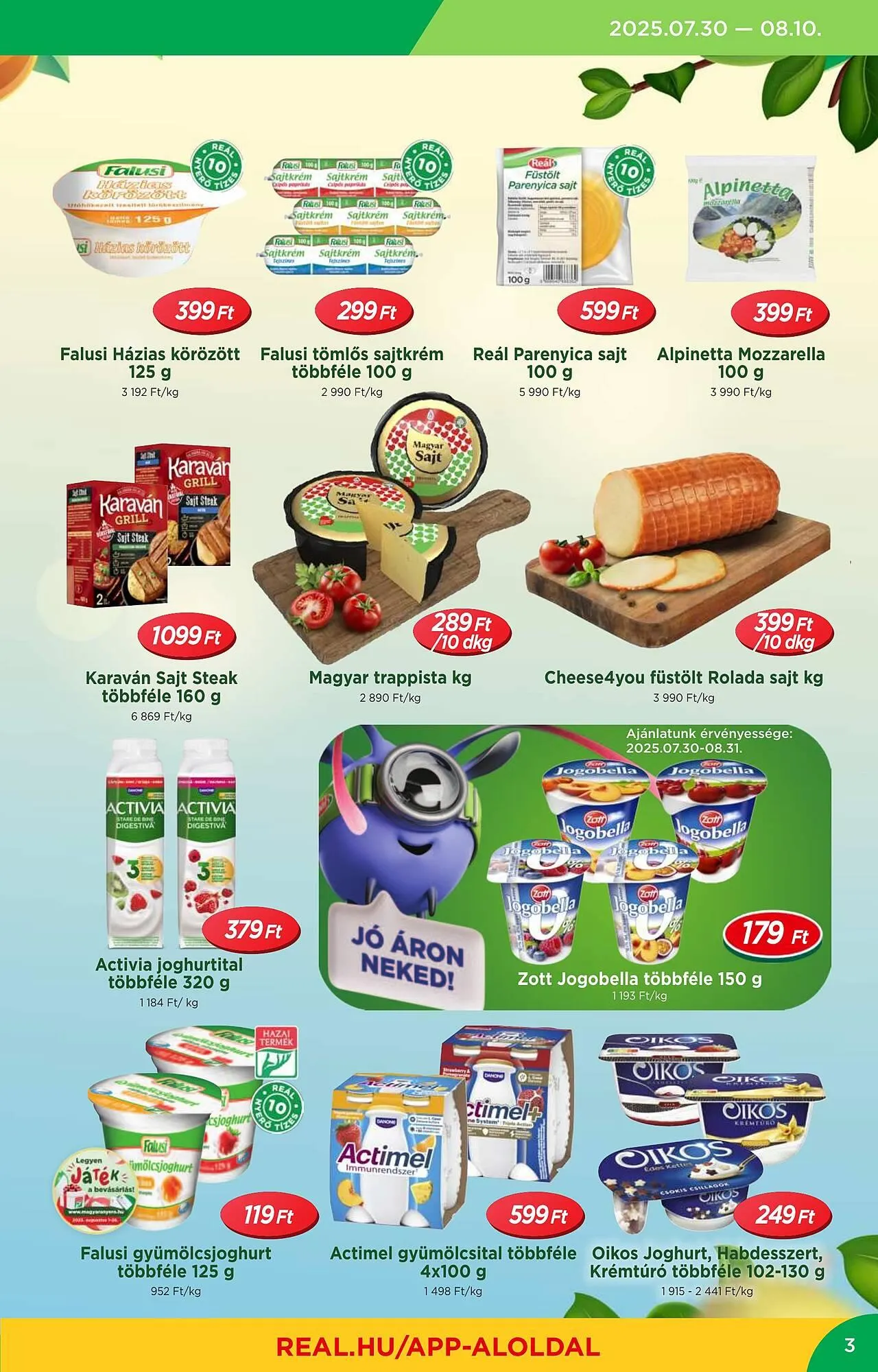 Katalógus Real akciós újság július 30.-tól augusztus 10.-ig 2025. - Oldal 3