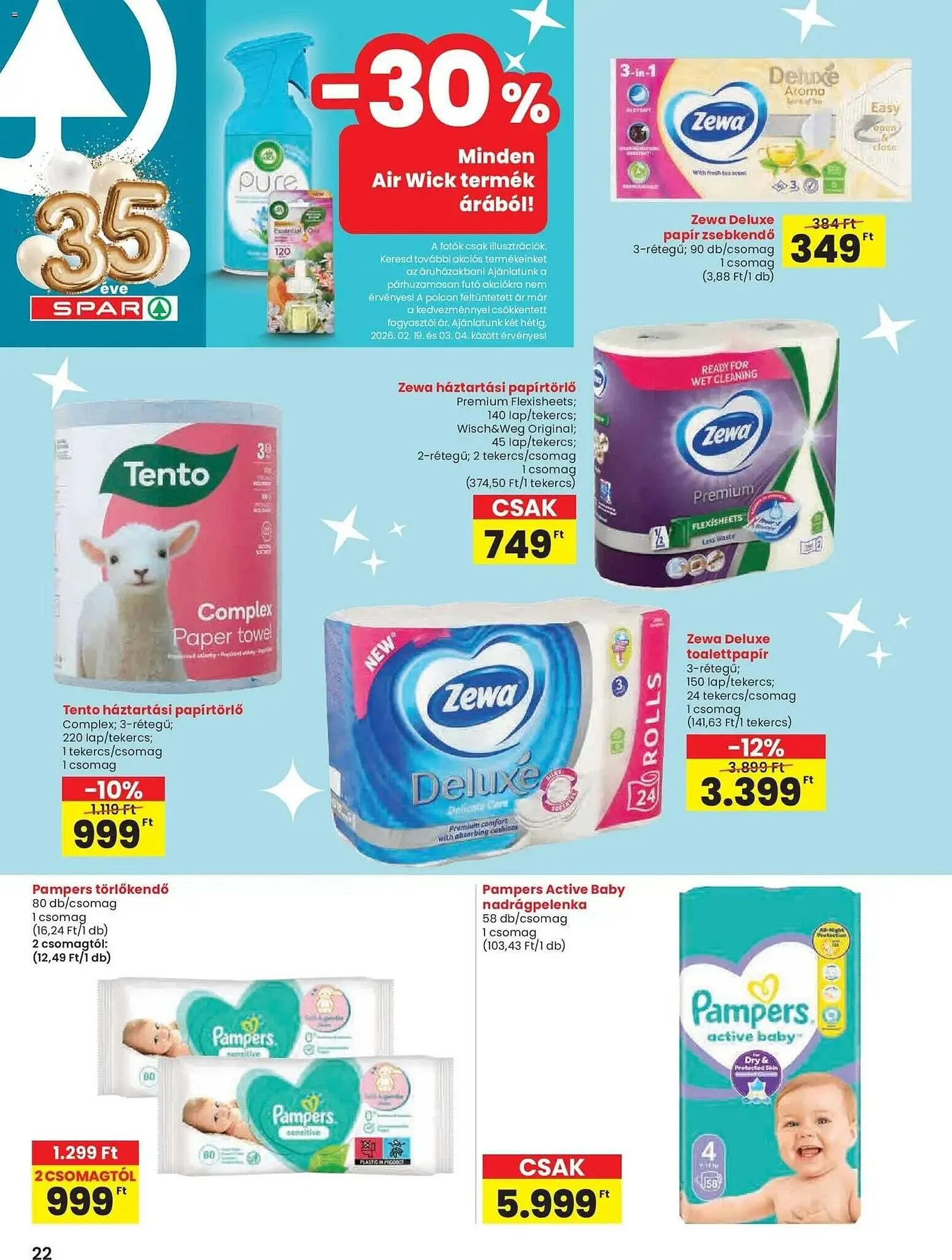 Katalógus Spar akciós újság február 19.-tól február 25.-ig 2026. - Oldal 22