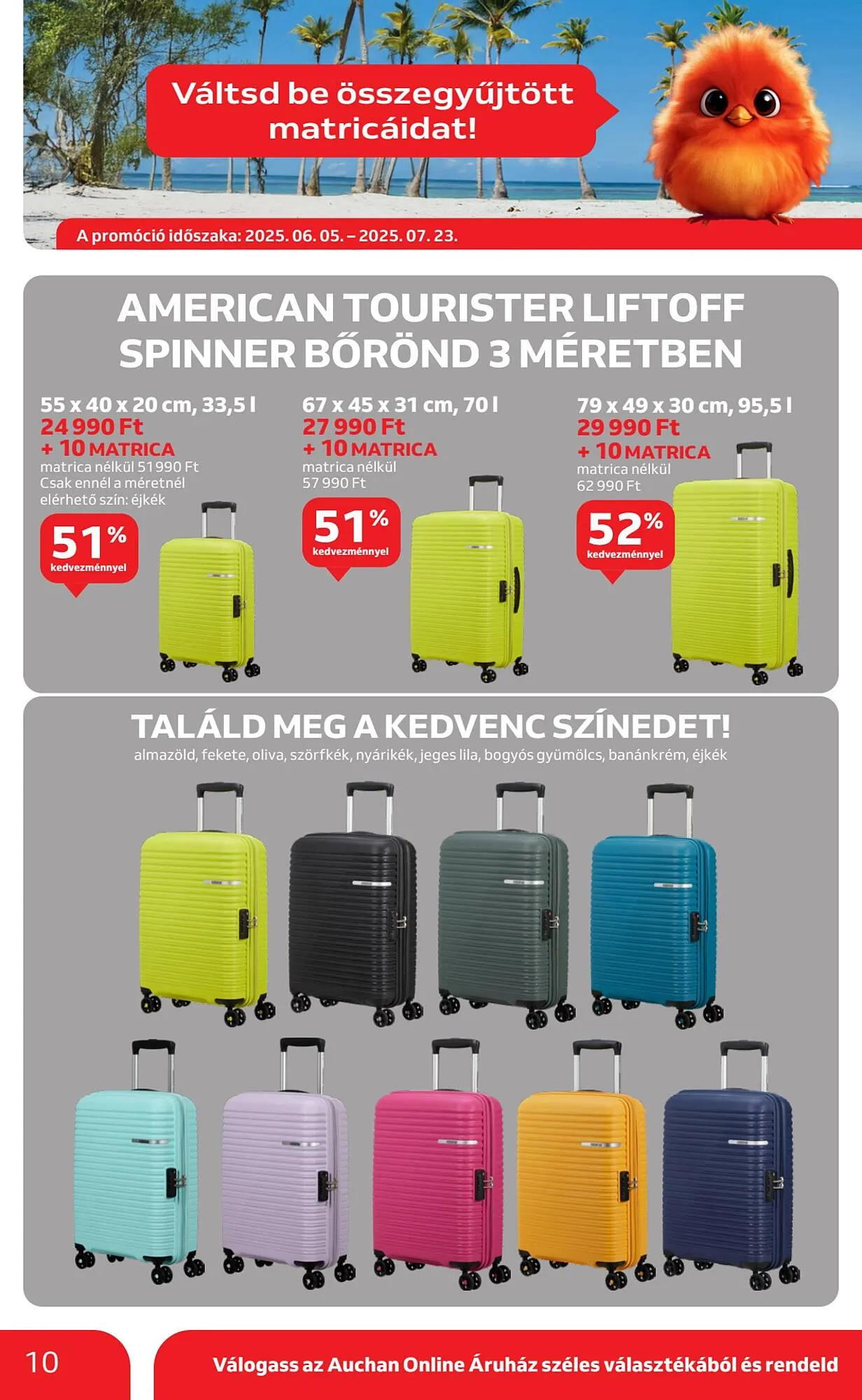 Katalógus Auchan akciós újság július 17.-tól július 23.-ig 2025. - Oldal 10
