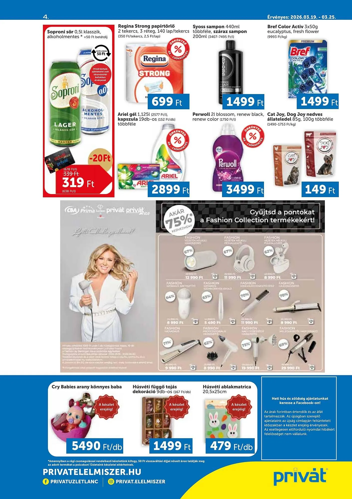 Katalógus PRIVÁT akciós újság március 19.-tól március 25.-ig 2026. - Oldal 4