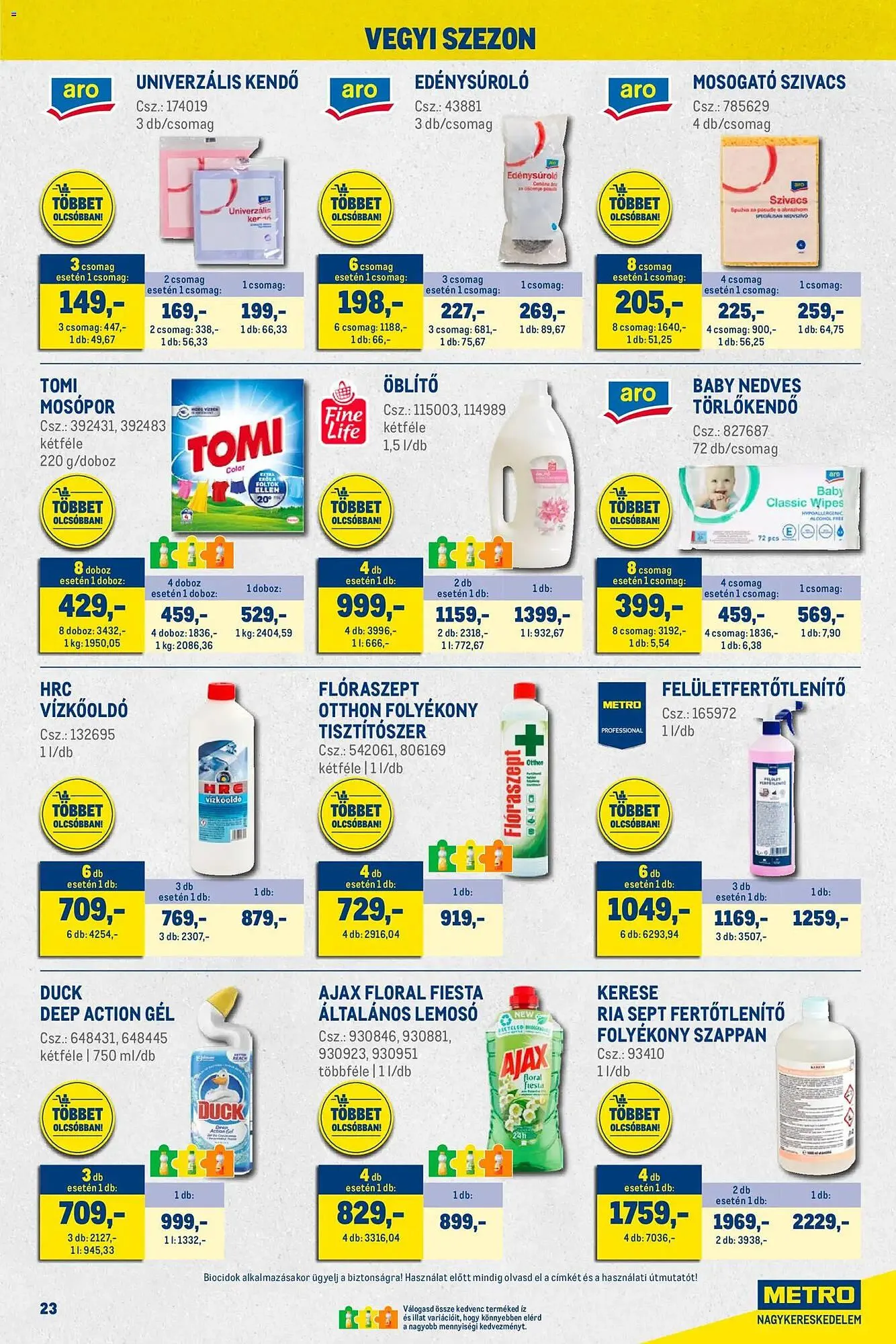 Katalógus Metro akciós újság január 2.-tól január 31.-ig 2026. - Oldal 23