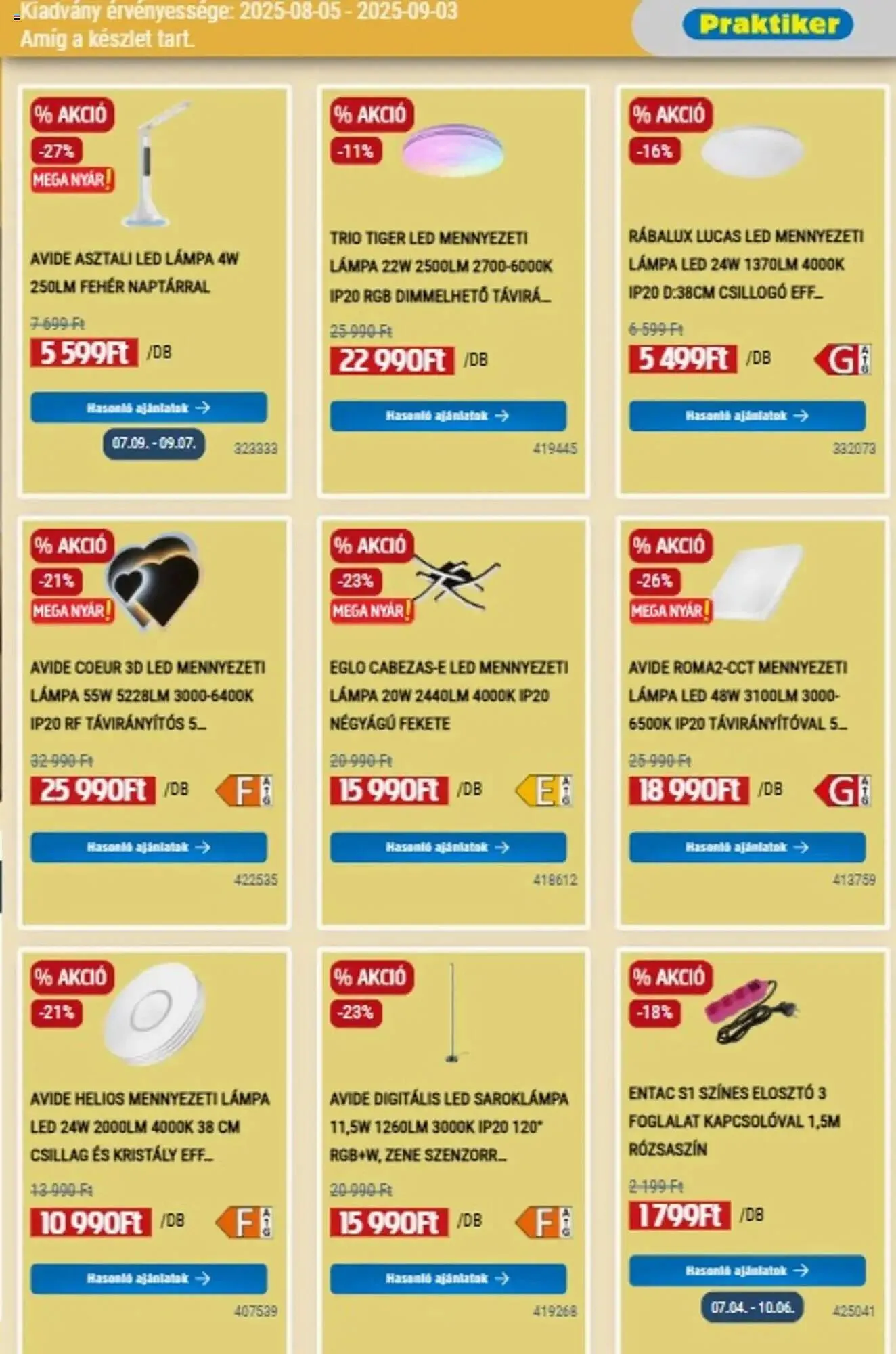 Katalógus Praktiker akciós újság augusztus 5.-tól szeptember 3.-ig 2025. - Oldal 11
