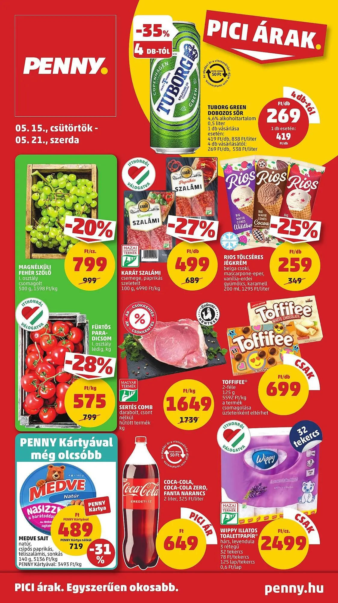Katalógus PENNY akciós újság május 15.-tól május 21.-ig 2025. - Oldal 1