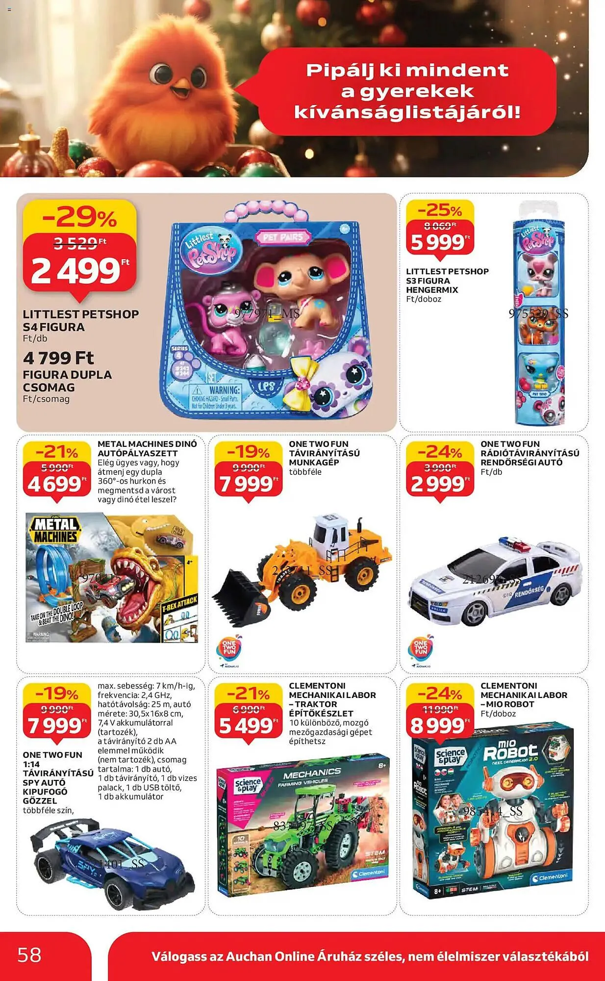 Katalógus Auchan akciós újság november 13.-tól november 19.-ig 2025. - Oldal 58