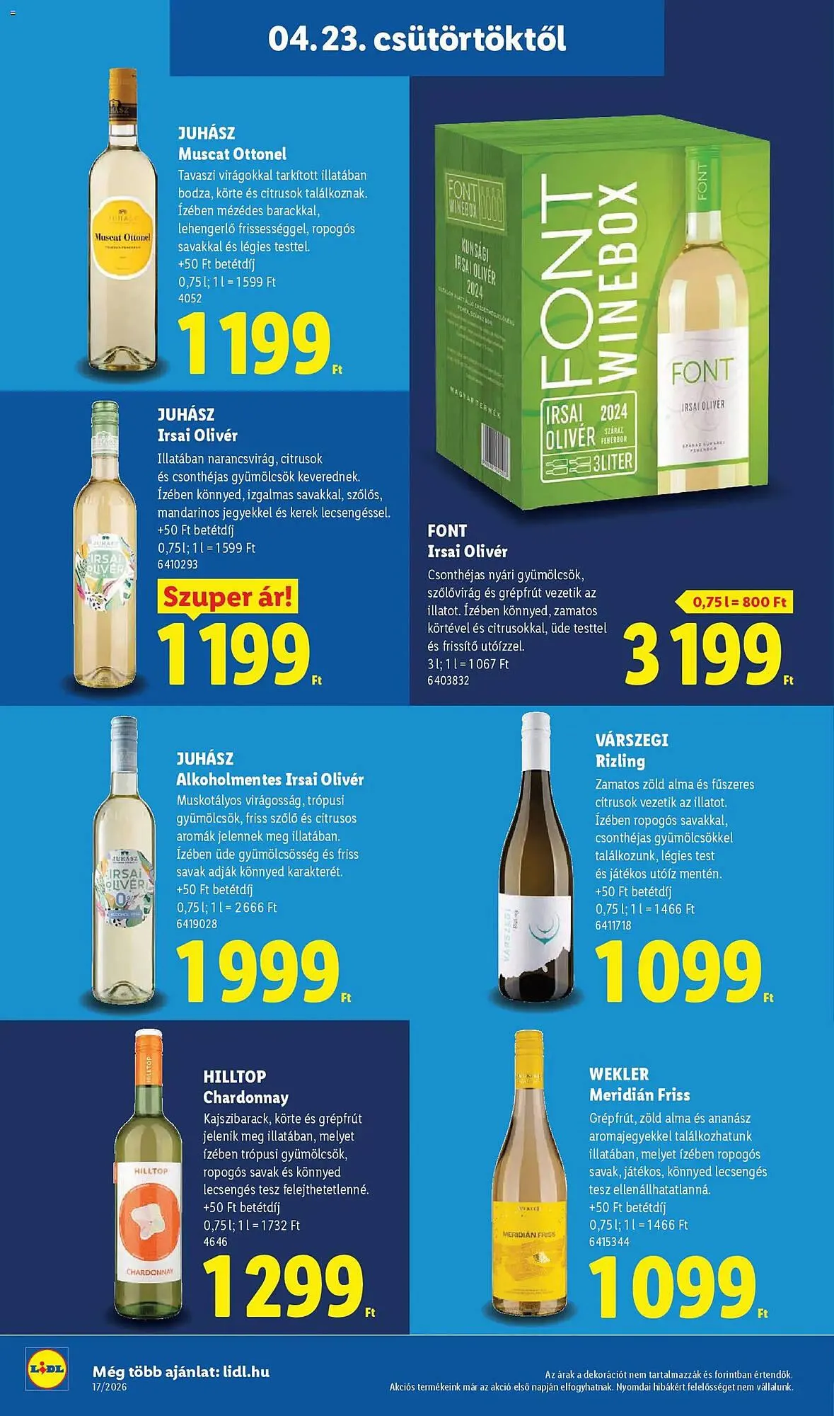 Katalógus Lidl akciós újság április 23.-tól április 29.-ig 2026. - Oldal 16