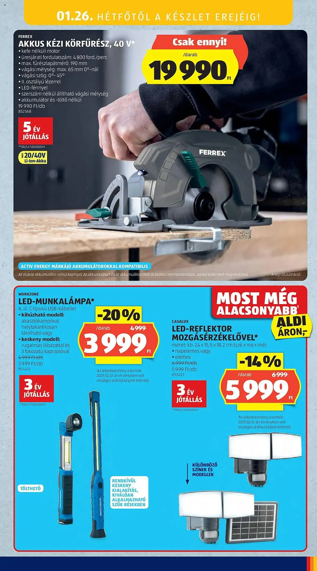 Katalógus ALDI akciós újság január 22.-tól január 28.-ig 2026. - Oldal 17