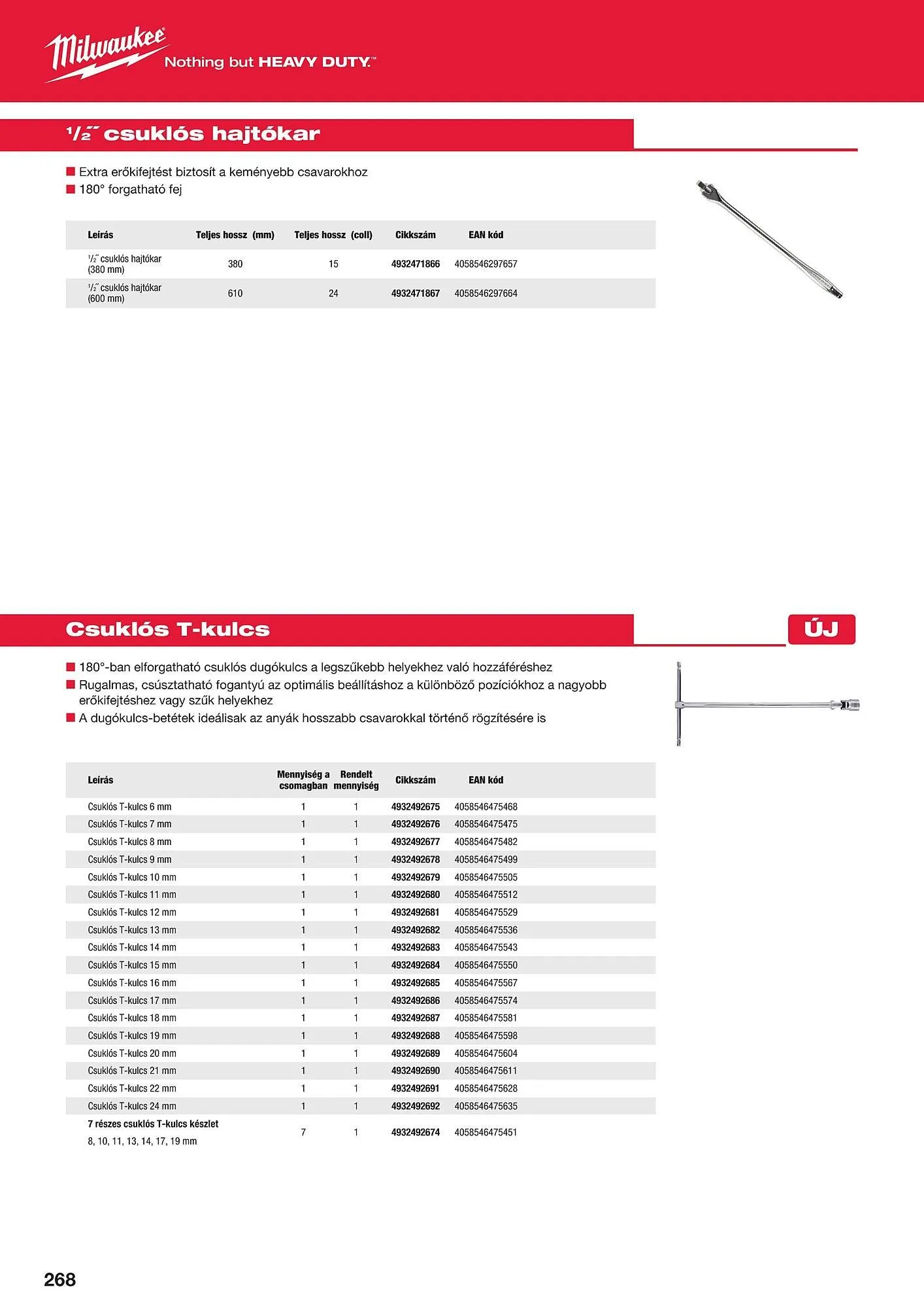Katalógus Milwaukee akciós újság szeptember 16.-tól december 31.-ig 2025. - Oldal 268