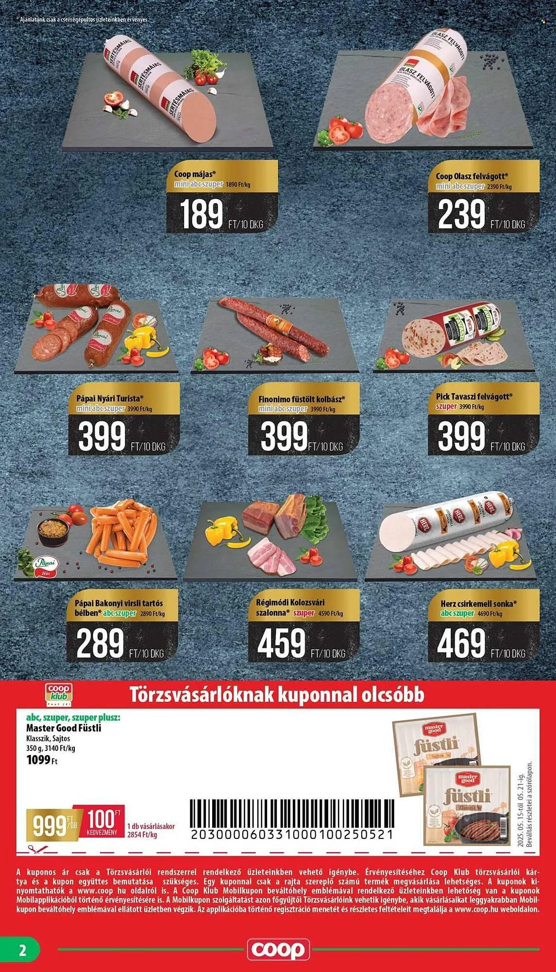 Katalógus Coop akciós újság május 15.-tól május 21.-ig 2025. - Oldal 2