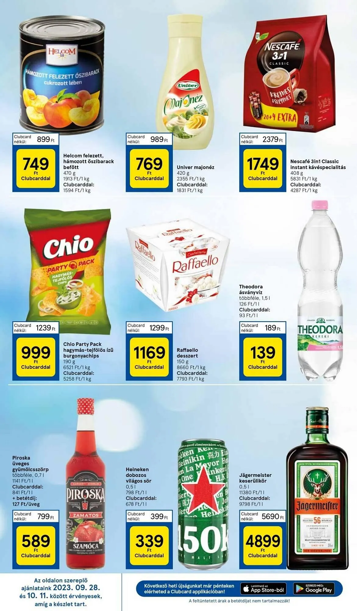 Katalógus Tesco Szupermarket akciós újság szeptember 28.-tól október 10.-ig 2023. - Oldal 6