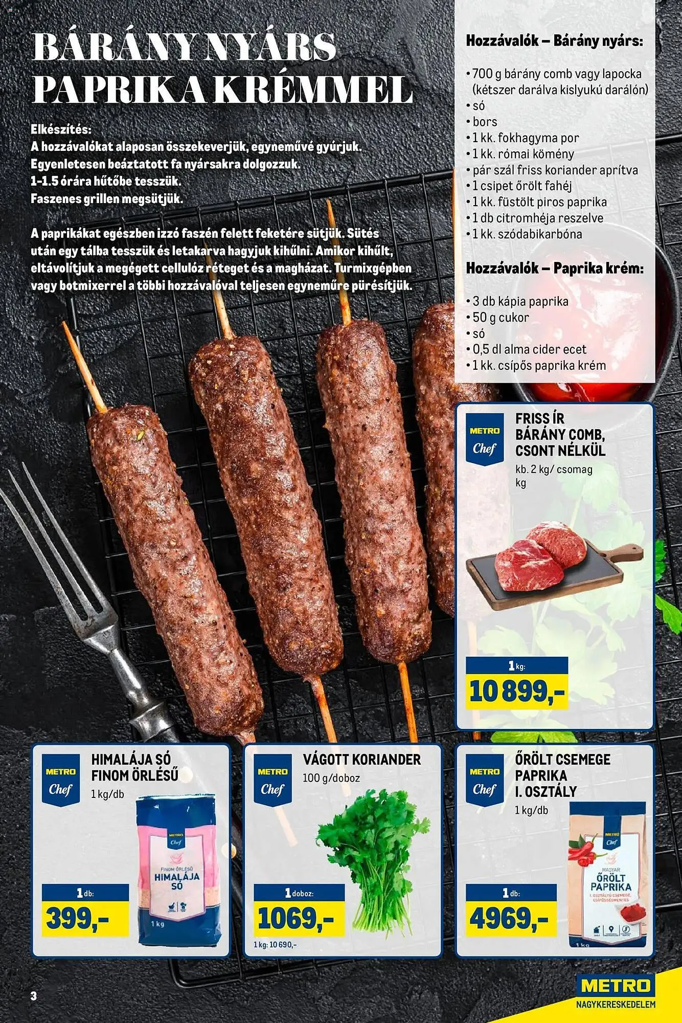 Katalógus Metro akciós újság március 1.-tól április 4.-ig 2026. - Oldal 3
