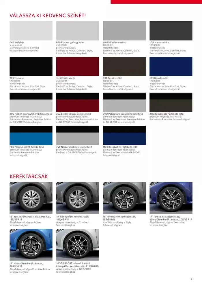 Katalógus Toyota Új YARIS Hybrid január 25.-tól január 25.-ig 2026. - Oldal 5