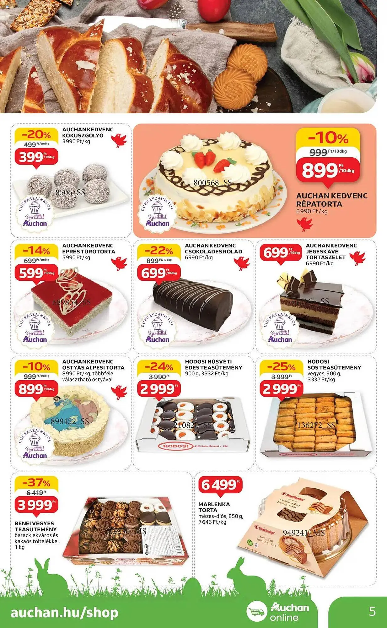 Katalógus Auchan akciós újság március 27.-tól április 19.-ig 2025. - Oldal 5