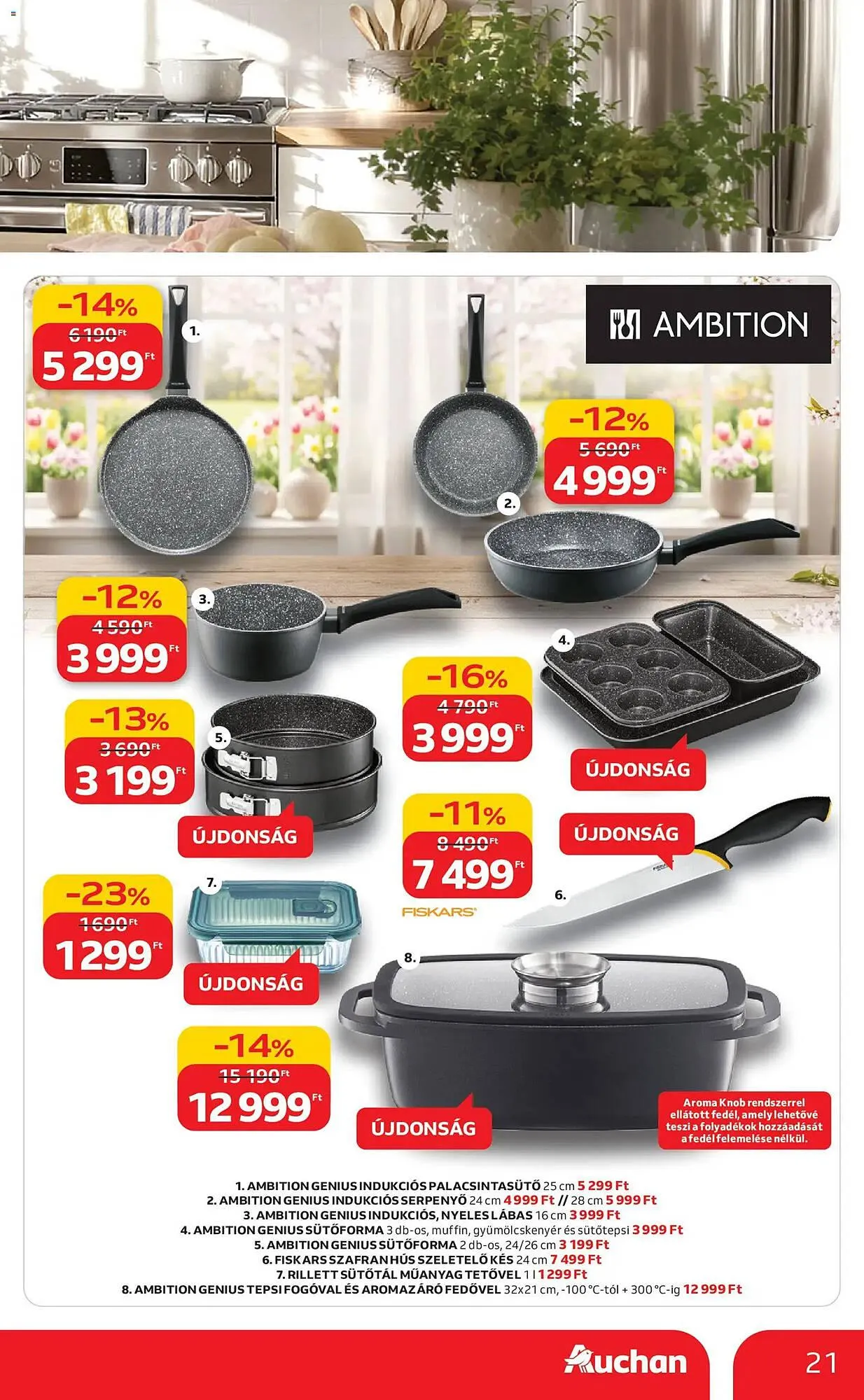 Katalógus Auchan akciós újság február 19.-tól április 4.-ig 2026. - Oldal 21