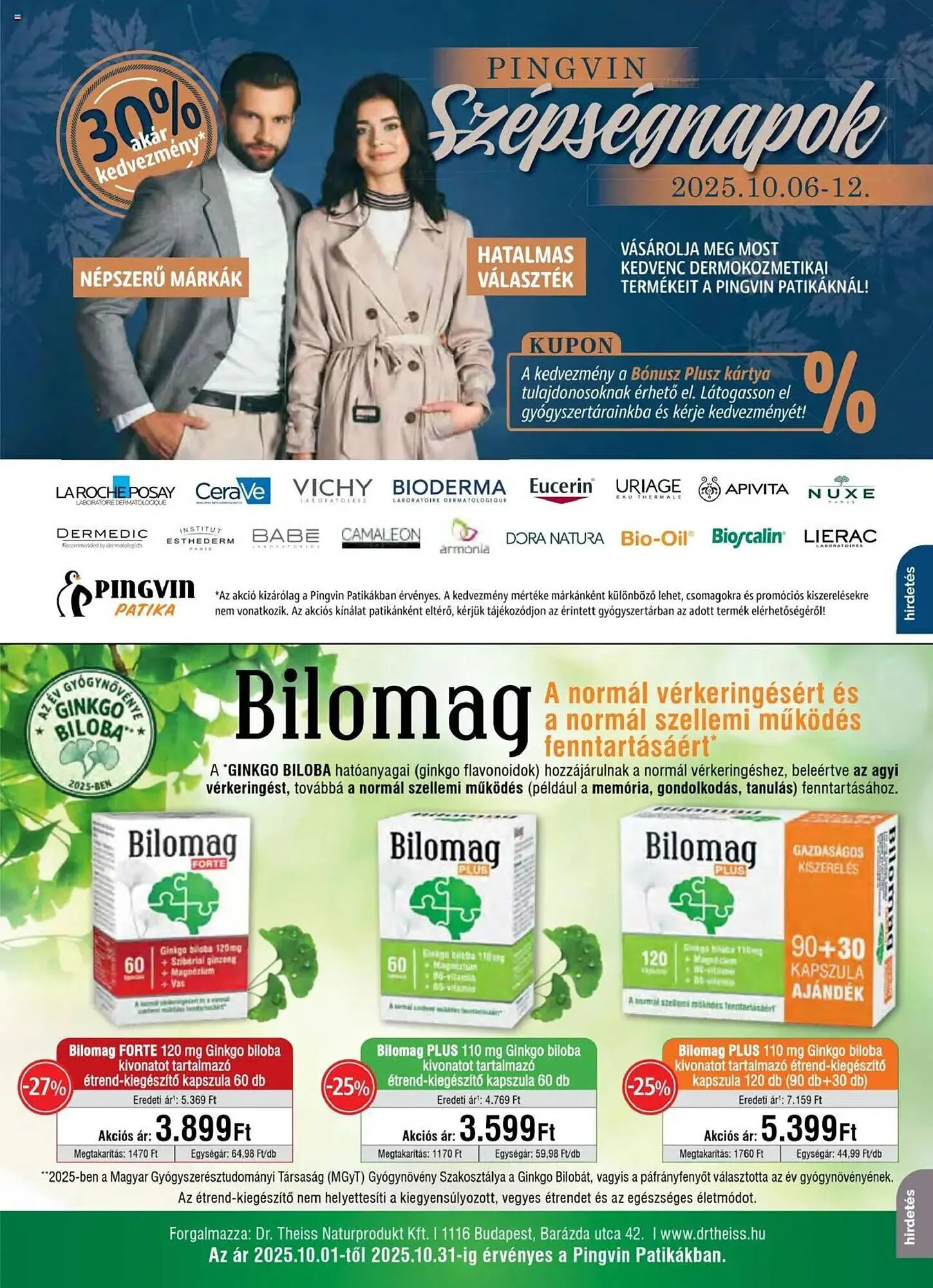 Katalógus Pingvin Patika akciós újság október 1.-tól október 31.-ig 2025. - Oldal 11