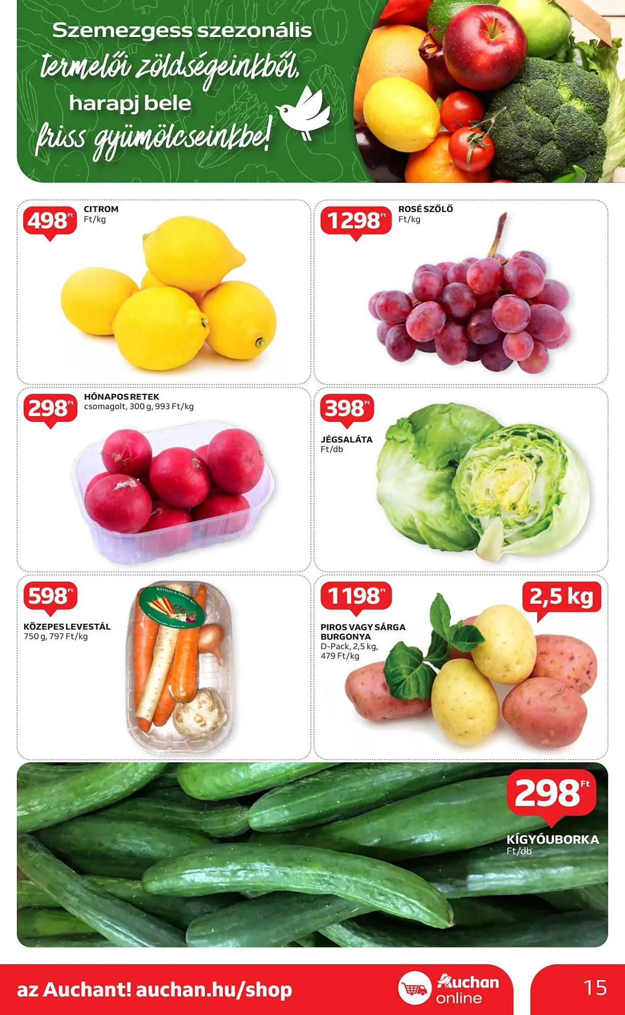Katalógus Auchan akciós újság március 13.-tól március 19.-ig 2025. - Oldal 15