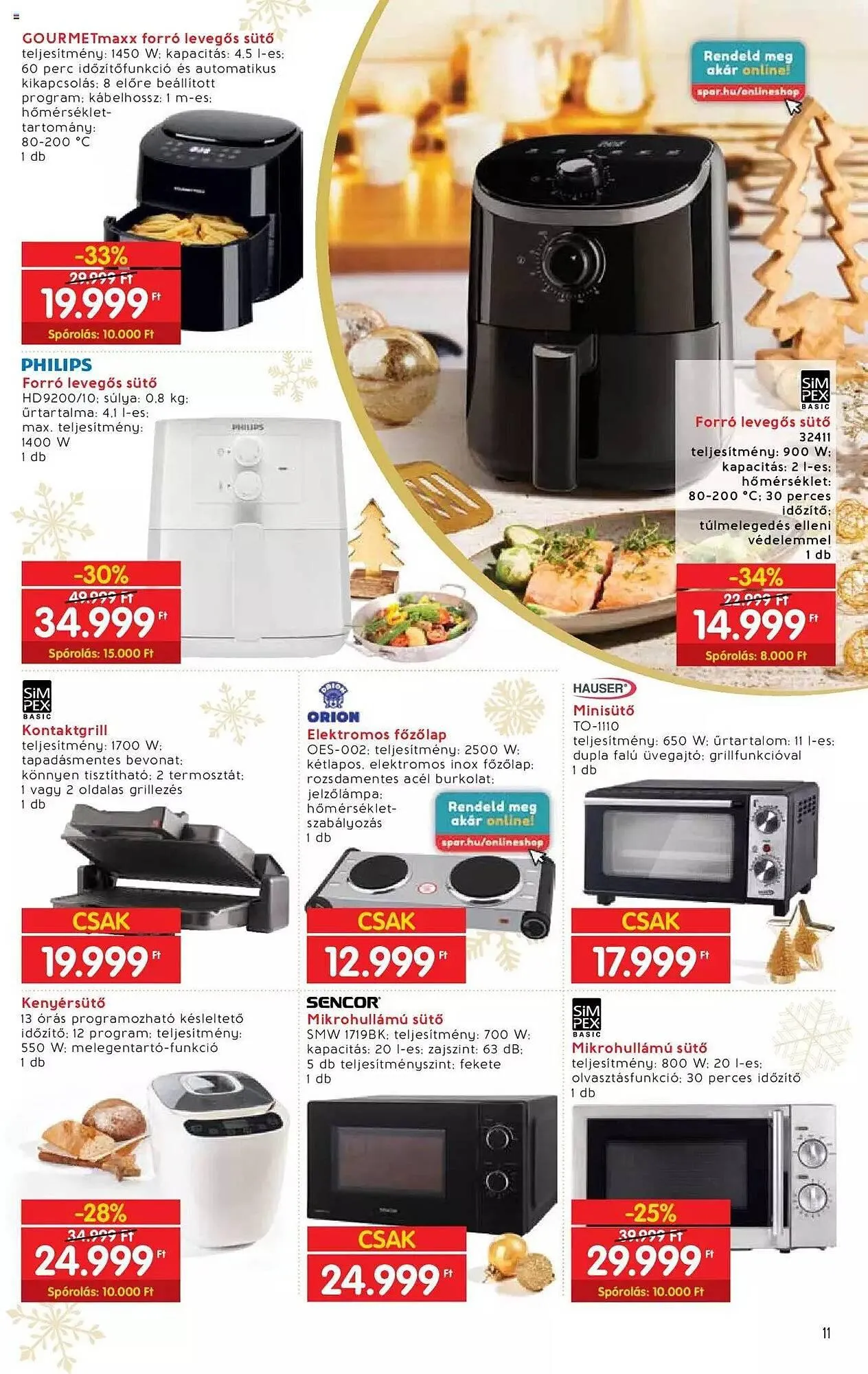 Katalógus Interspar akciós újság november 22.-tól december 24.-ig 2023. - Oldal 11
