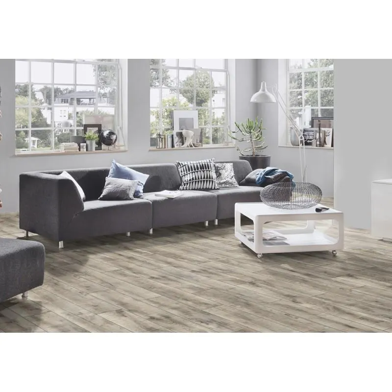 Nedvességálló laminált padló 8 mm/32/V4 Atlantic Weathered Volcano tölgy K463