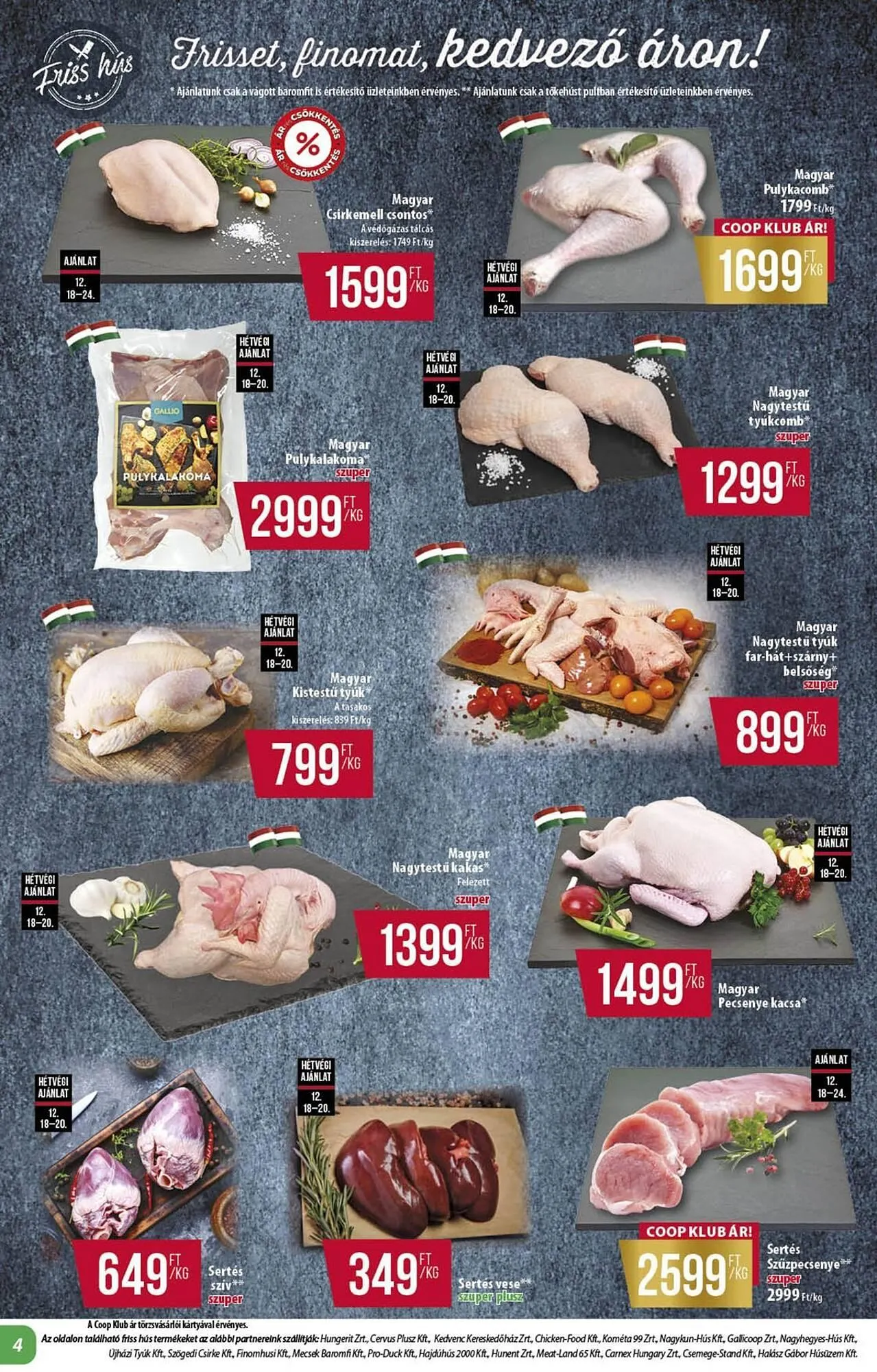 Katalógus Coop akciós újság december 18.-tól december 31.-ig 2025. - Oldal 4