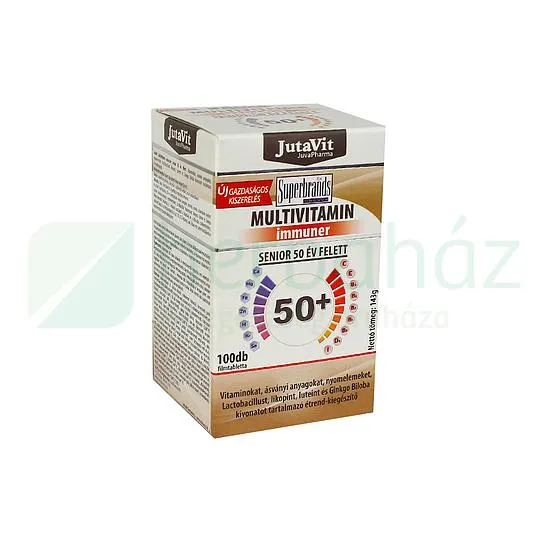 JUTAVIT MULTIVITAMIN 50+ 100DB