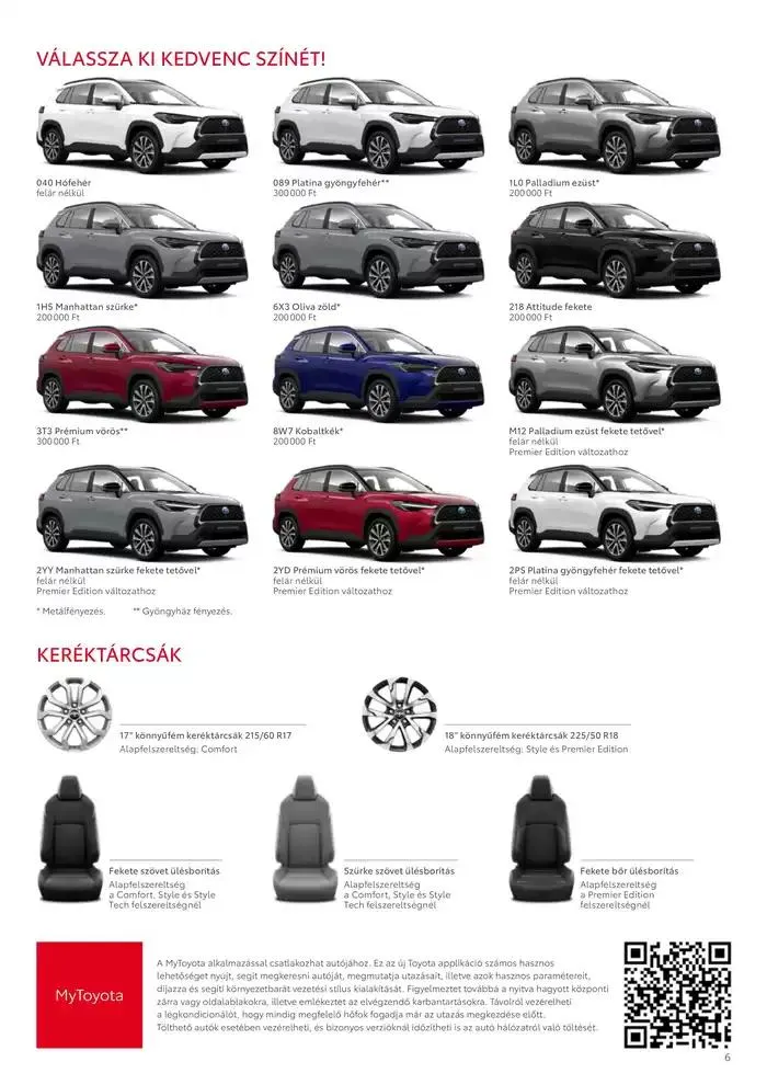 Katalógus Toyota Corolla Cross MC23 január 28.-tól január 28.-ig 2026. - Oldal 6