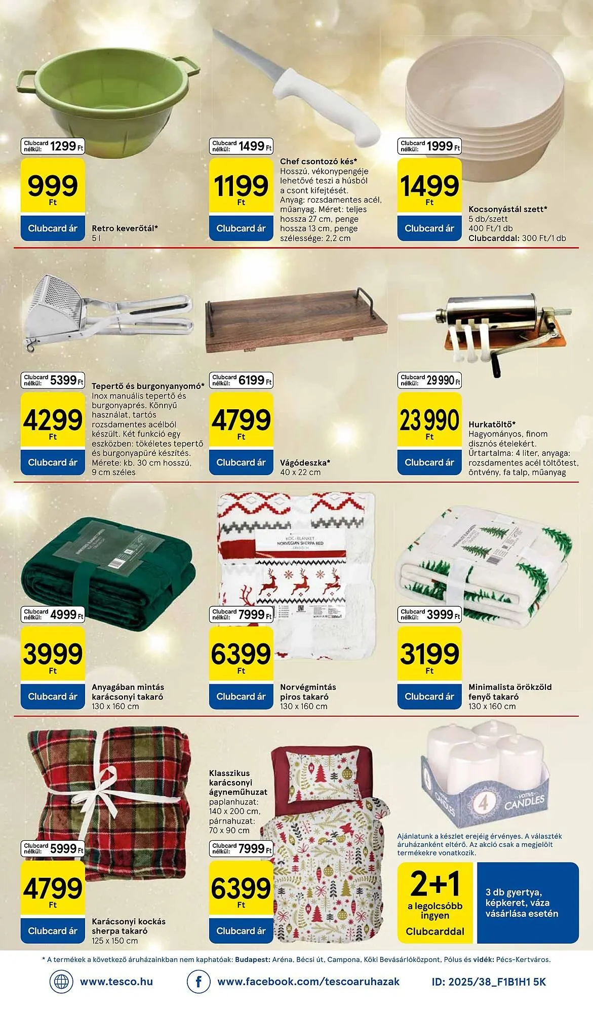 Katalógus Tesco akciós újság november 13.-tól november 19.-ig 2025. - Oldal 38