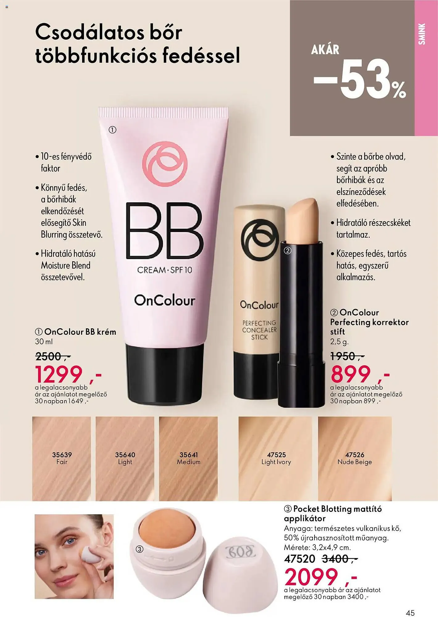 Katalógus Oriflame katalógus október 22.-tól november 11.-ig 2025. - Oldal 45