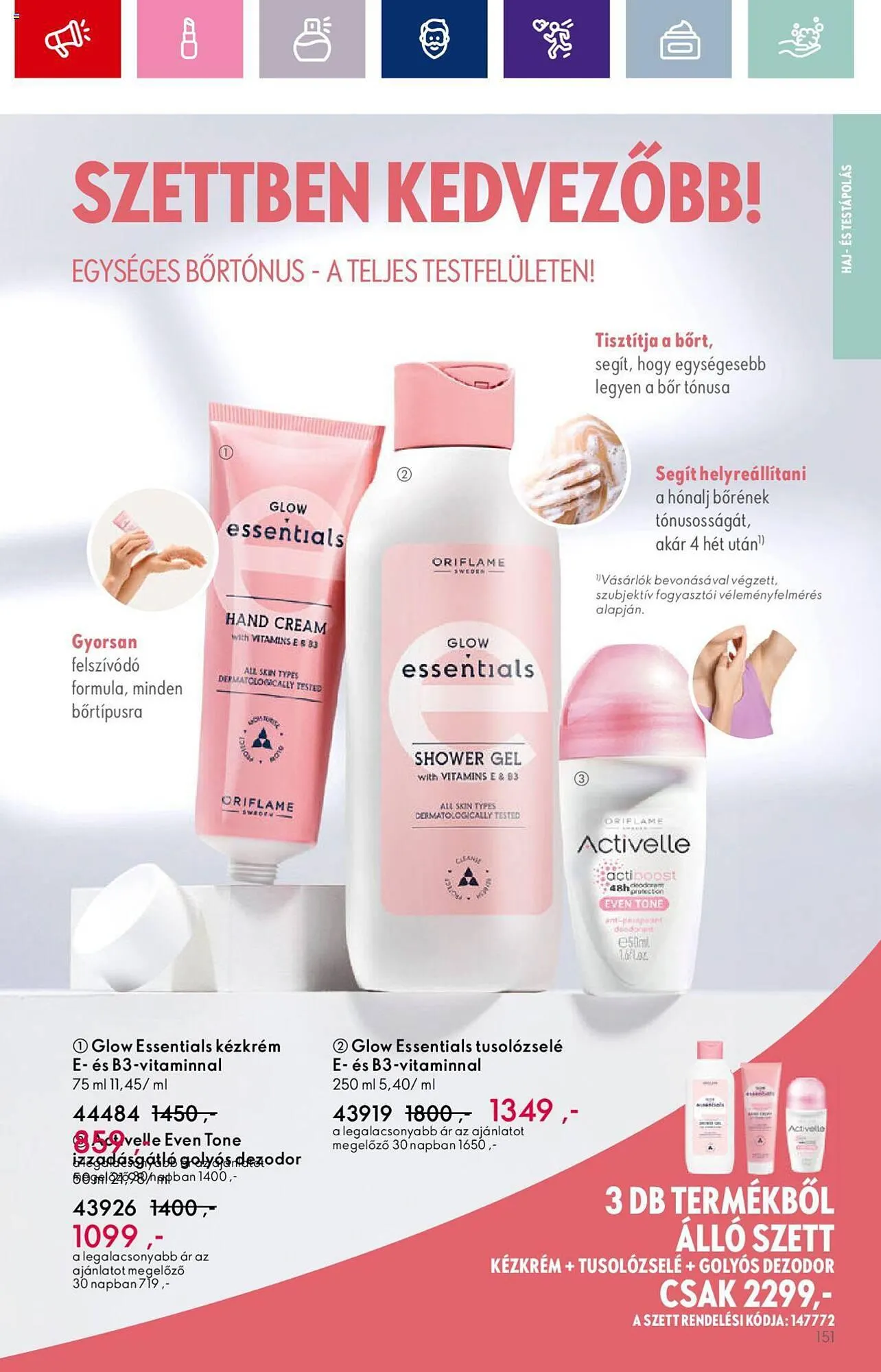Katalógus Oriflame akciós újság szeptember 20.-tól október 10.-ig 2023. - Oldal 151
