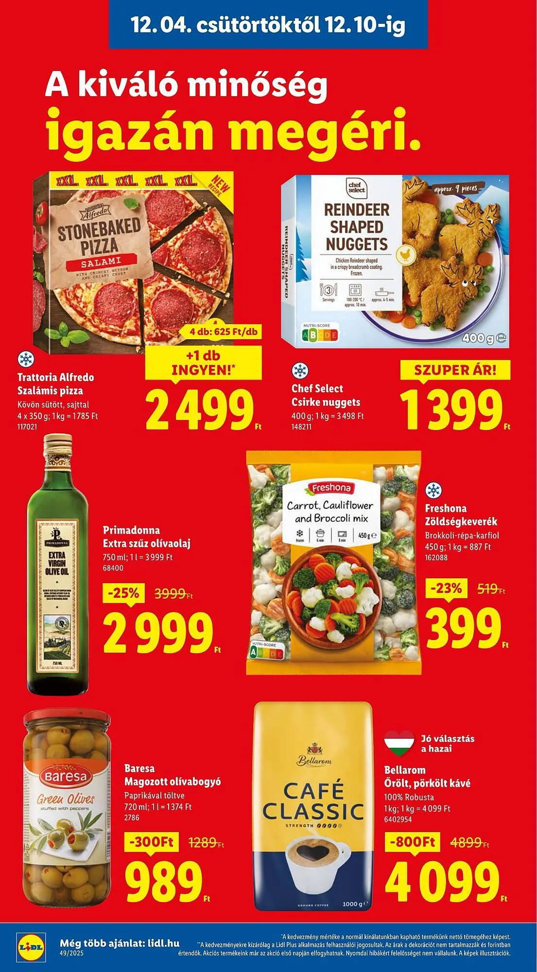 Katalógus Lidl akciós újság december 4.-tól december 10.-ig 2025. - Oldal 12
