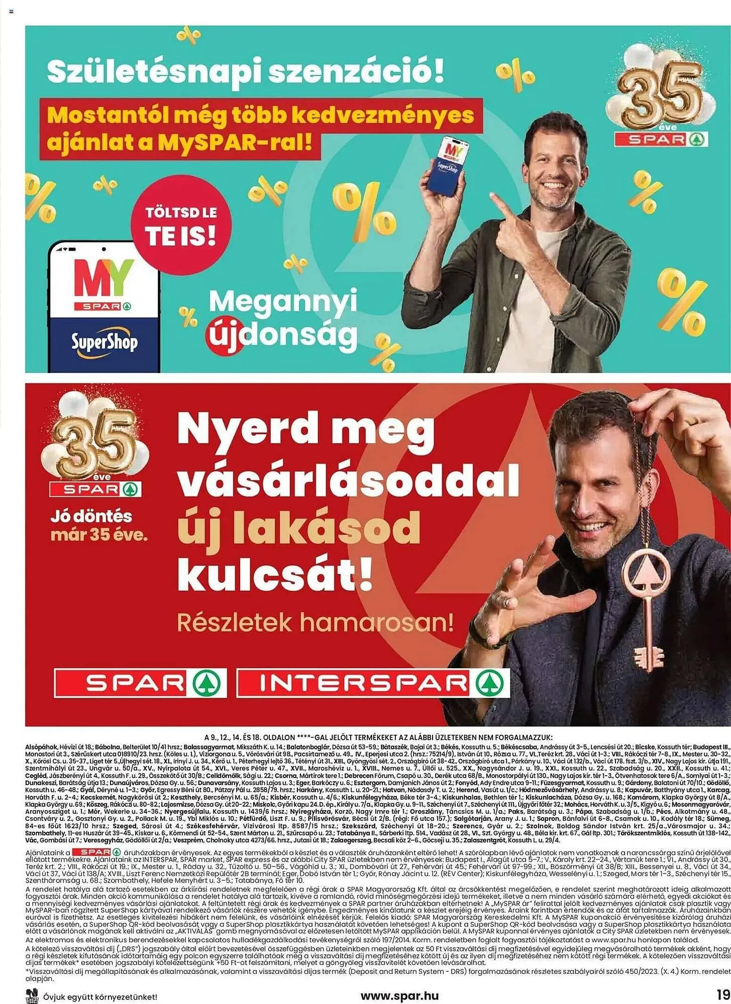 Katalógus Spar akciós újság április 9.-tól április 15.-ig 2026. - Oldal 19