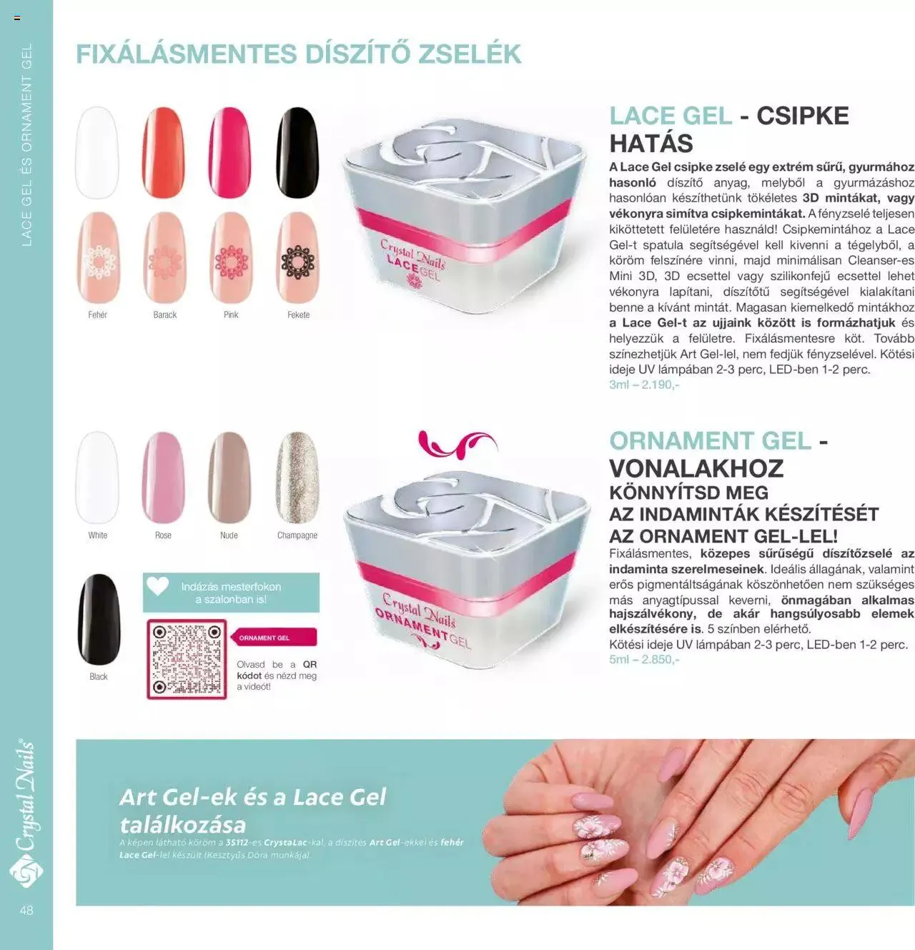 Katalógus Crystal Nails - Nagykatalógus 22/23 március 8.-tól december 31.-ig 2023. - Oldal 48
