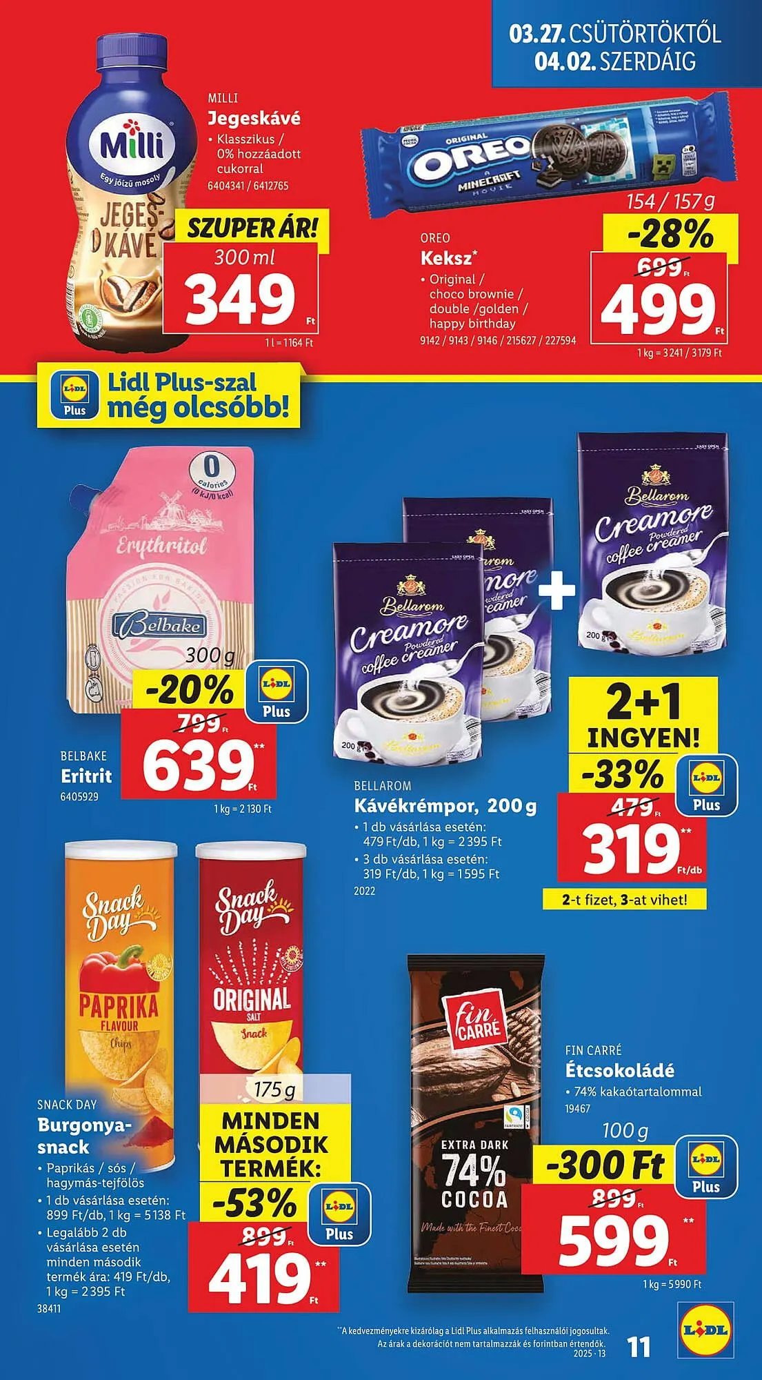 Katalógus Lidl akciós újság március 27.-tól április 2.-ig 2025. - Oldal 11