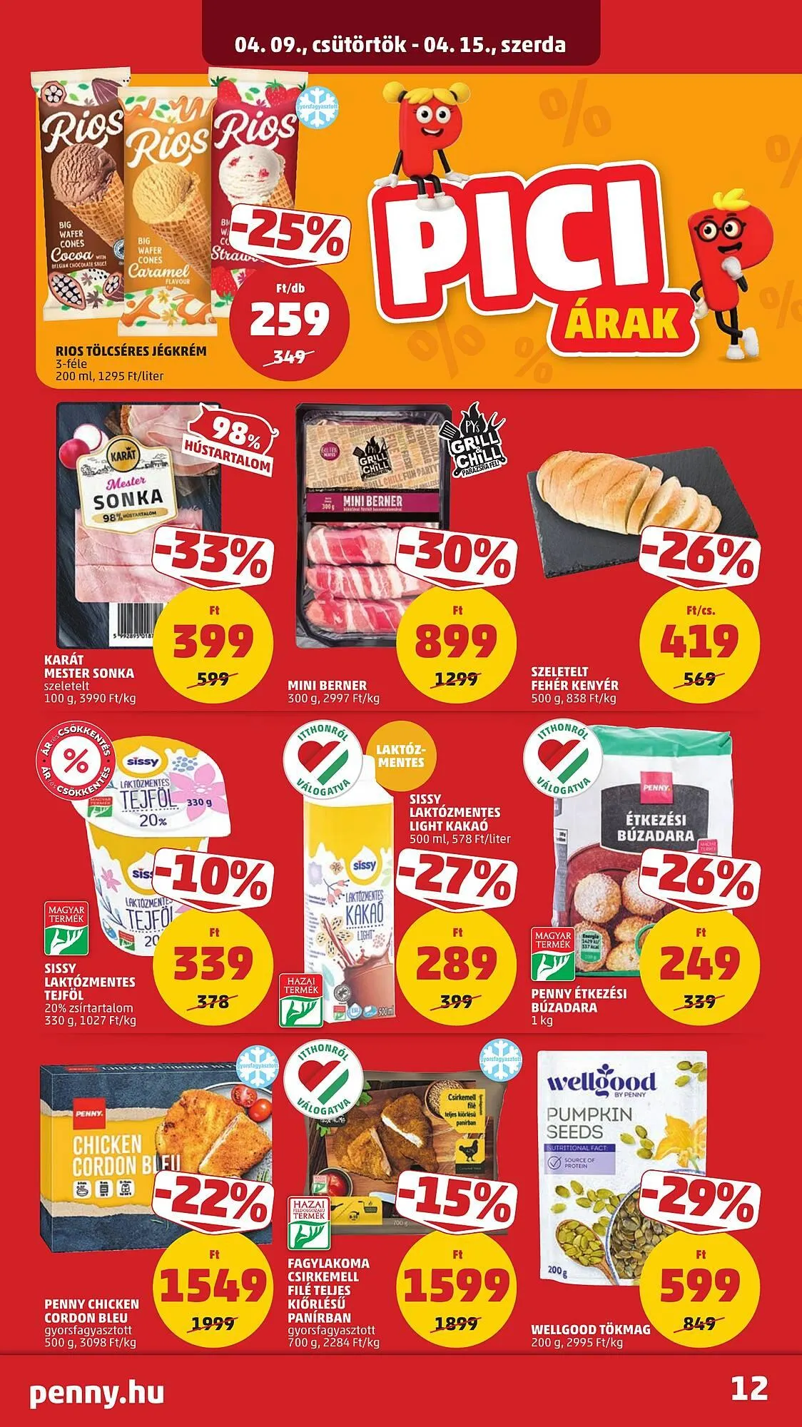 Katalógus PENNY akciós újság április 9.-tól április 15.-ig 2026. - Oldal 16