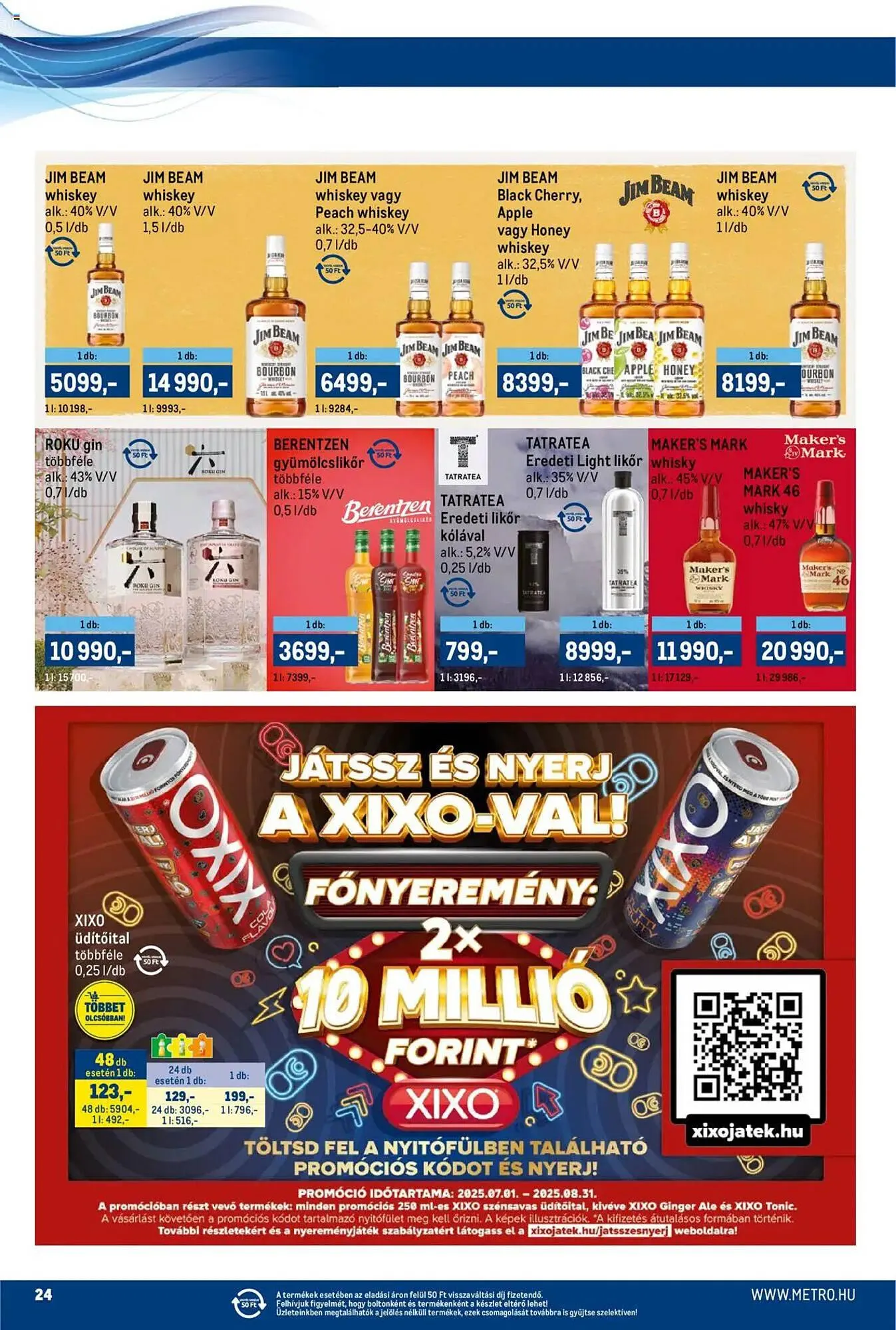Katalógus Metro akciós újság július 1.-tól július 14.-ig 2025. - Oldal 24