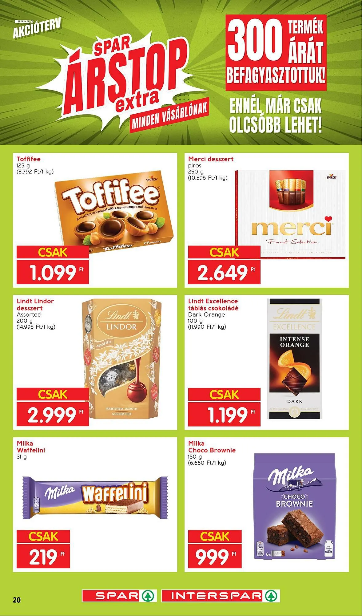 Katalógus Interspar akciós újság október 1.-tól december 31.-ig 2023. - Oldal 20