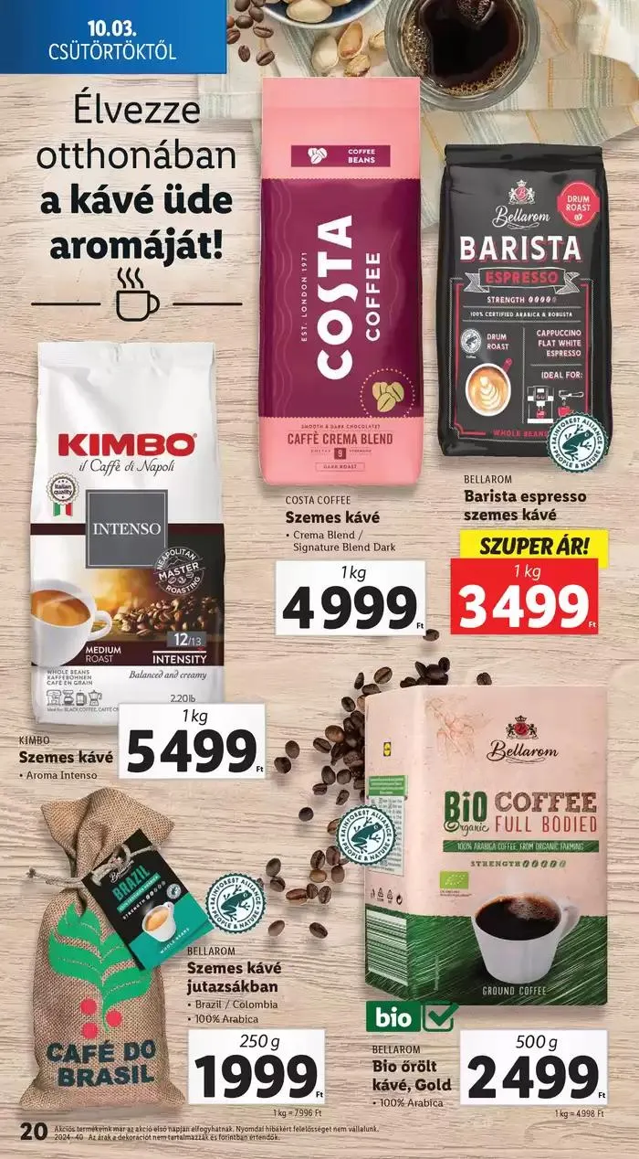 Katalógus Akciós újság – 40. hét október 3.-tól október 9.-ig 2024. - Oldal 20