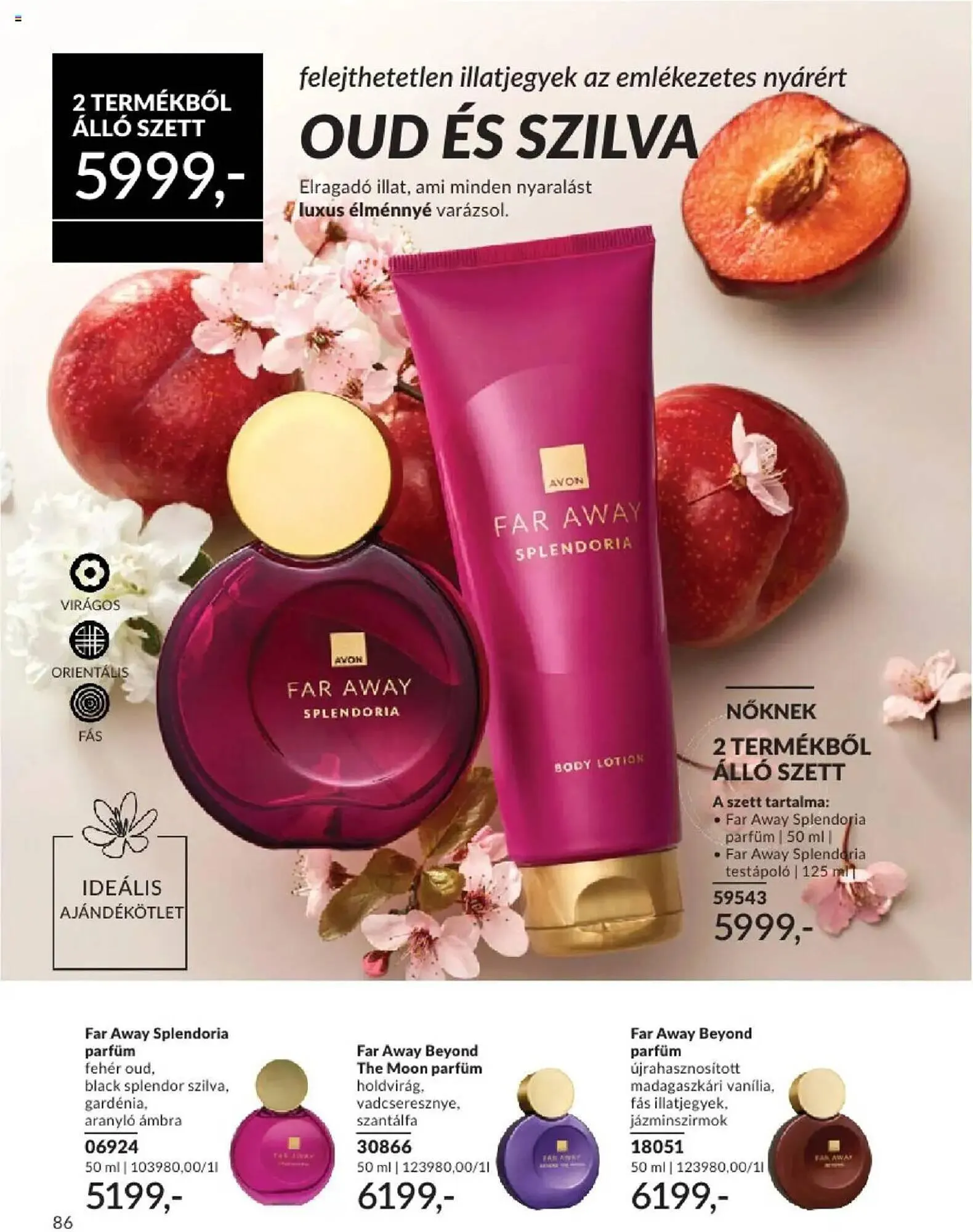 Katalógus AVON akciós újság augusztus 1.-tól augusztus 31.-ig 2025. - Oldal 86