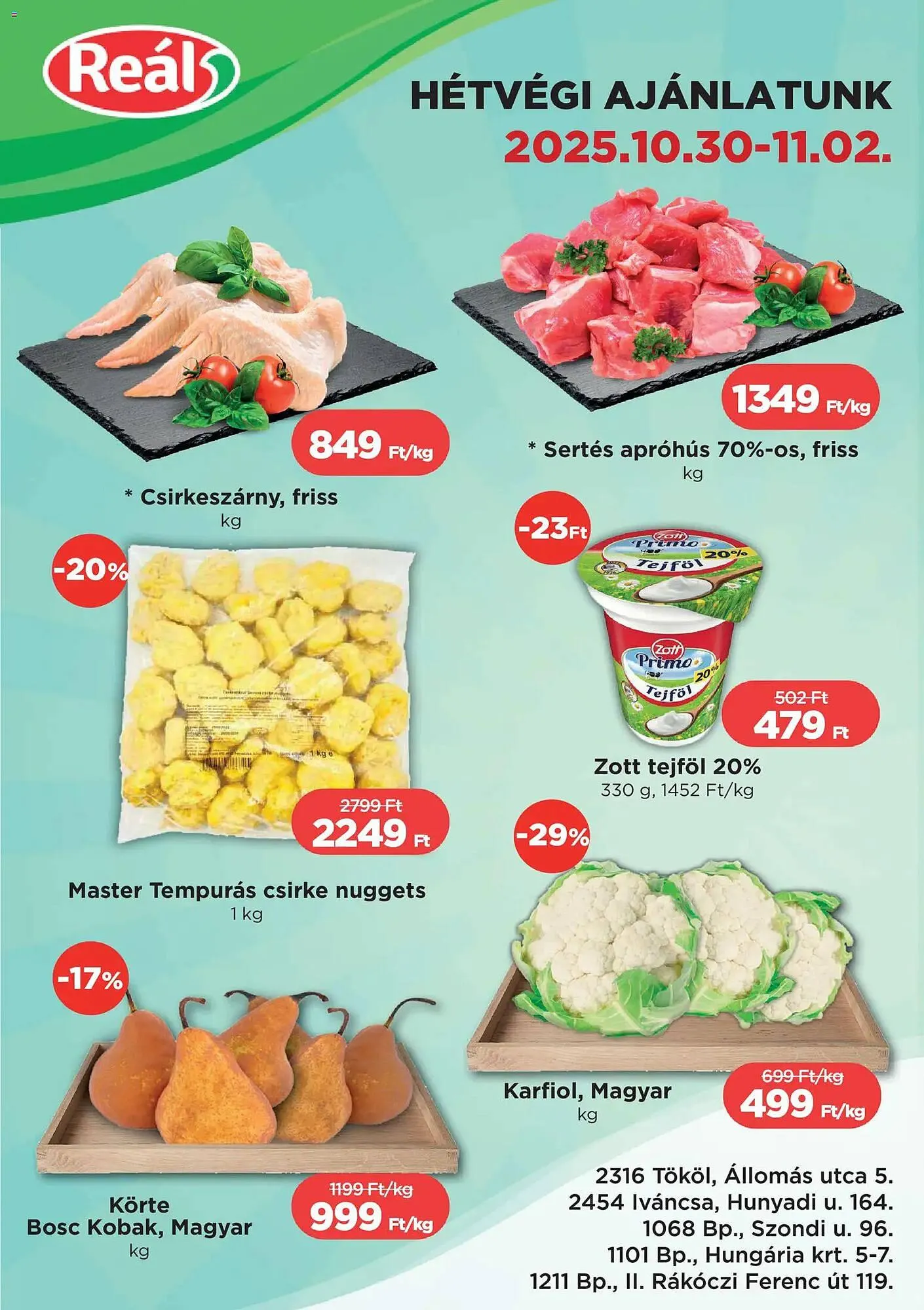 Real akciós újság - 1