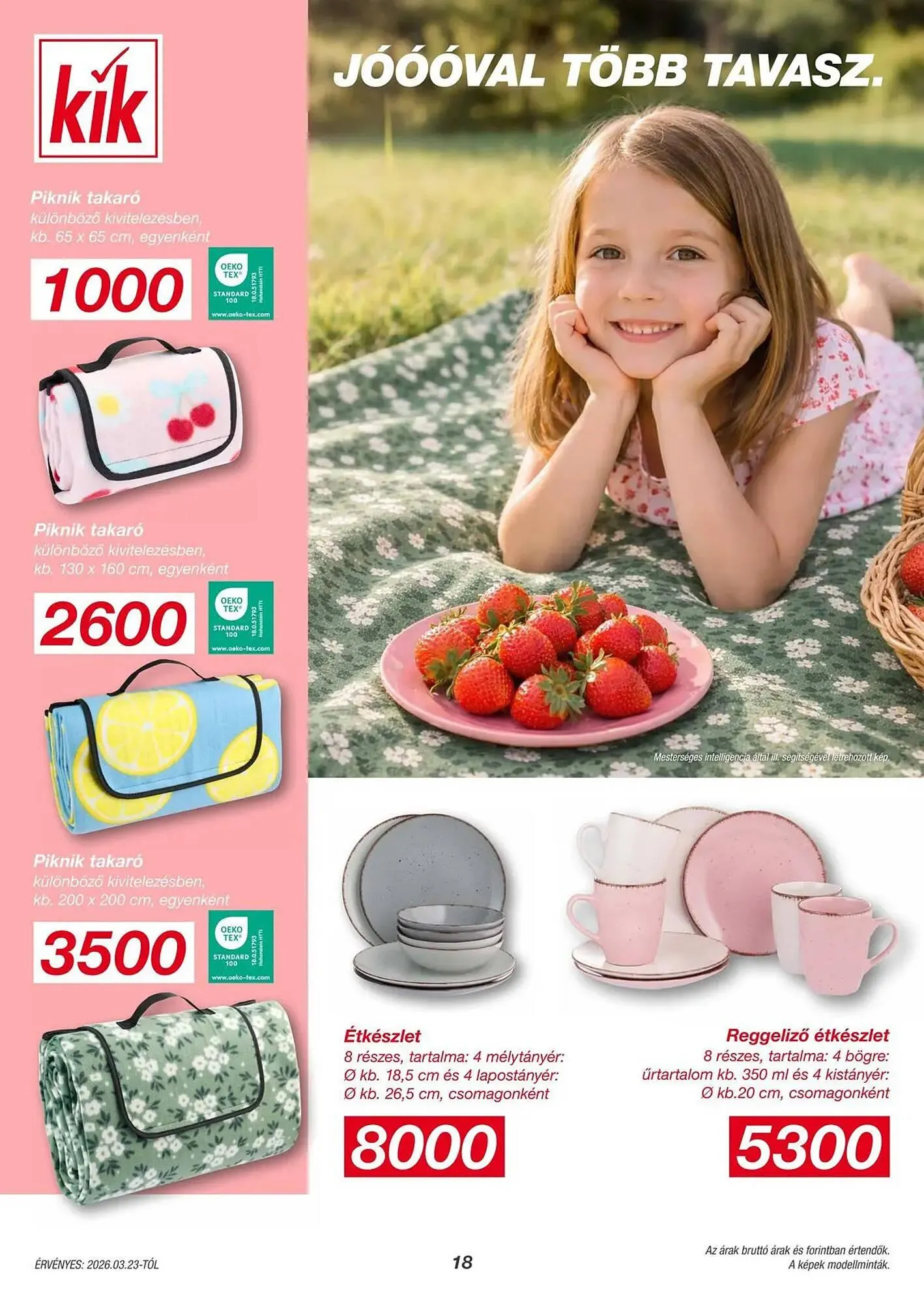 Katalógus Kik akciós újság március 23.-tól április 19.-ig 2026. - Oldal 18