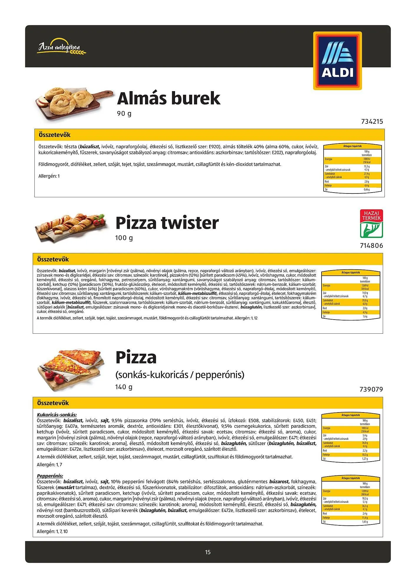 Katalógus ALDI akciós újság március 27.-tól április 21.-ig 2025. - Oldal 15