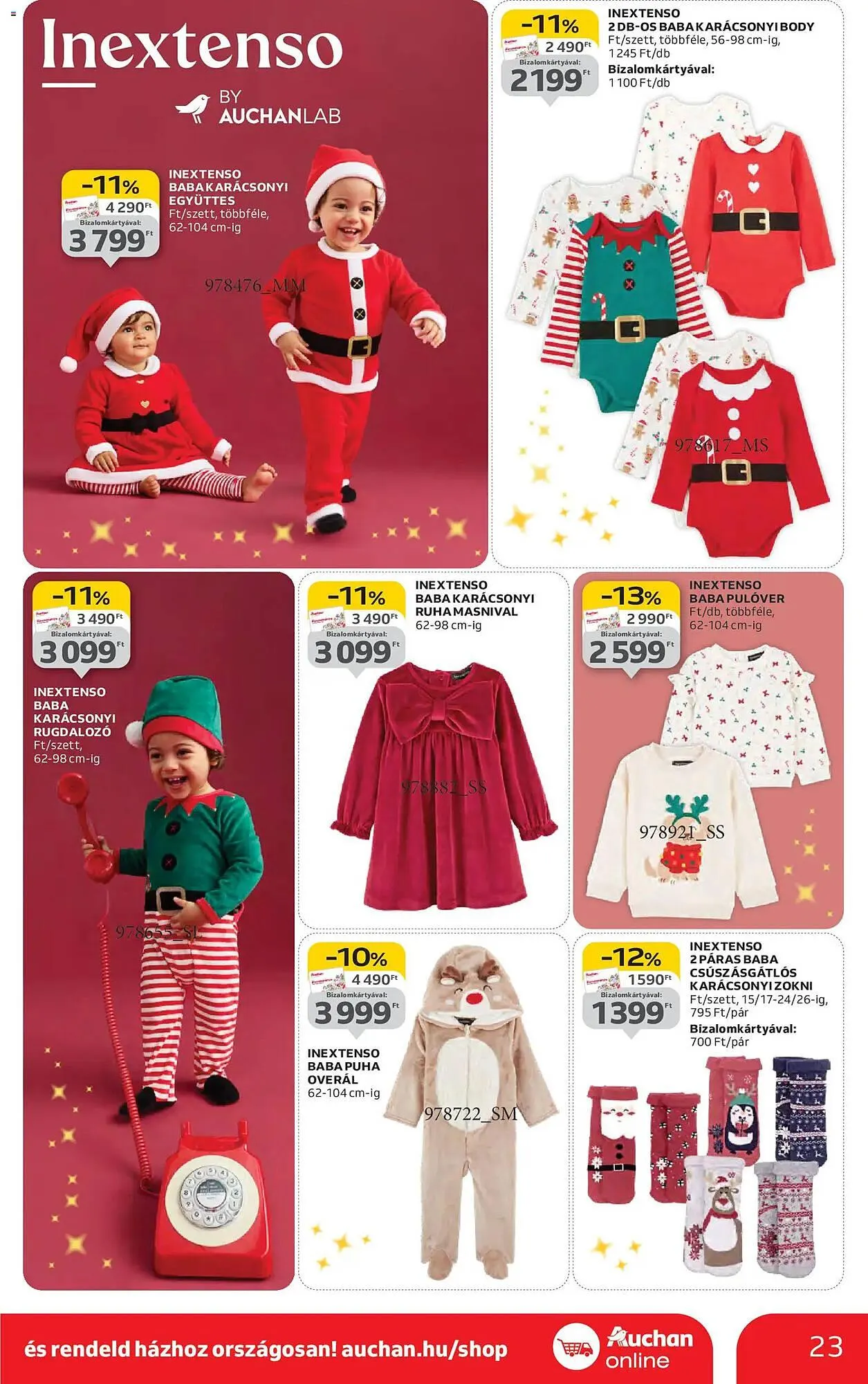Katalógus Auchan akciós újság november 13.-tól december 24.-ig 2025. - Oldal 23