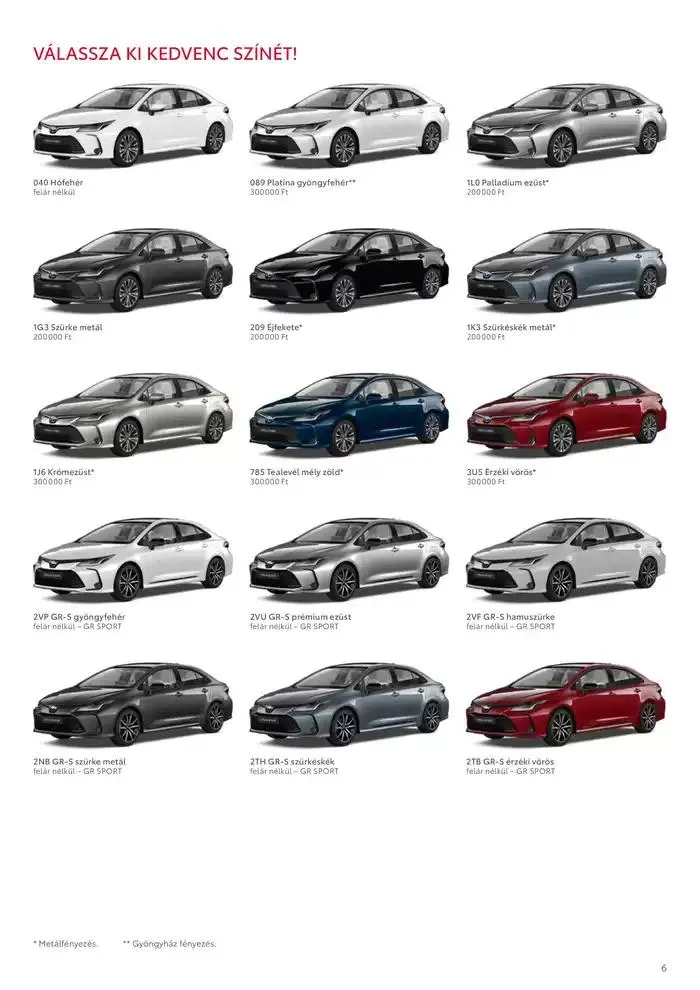 Katalógus Toyota Corolla Sedan január 25.-tól január 25.-ig 2026. - Oldal 6