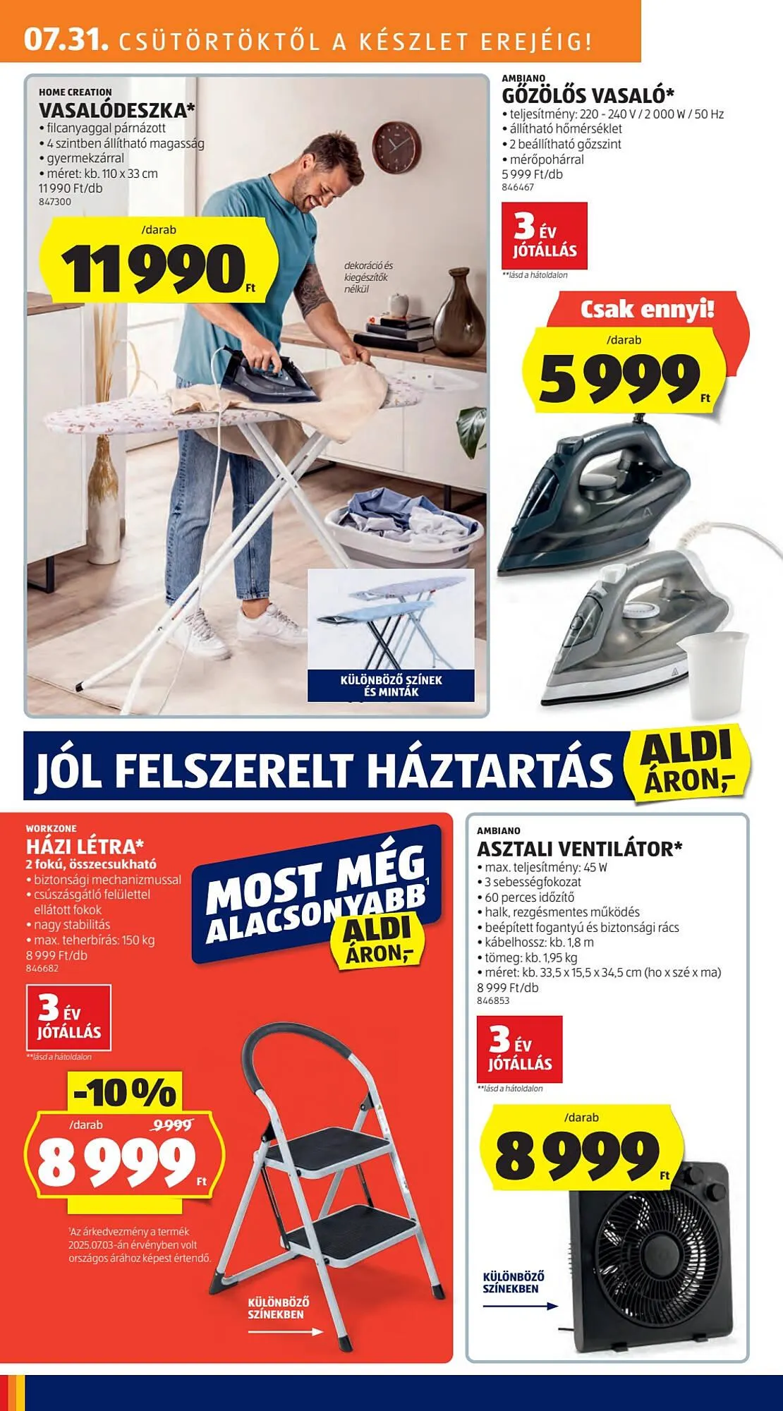 Katalógus ALDI akciós újság július 31.-tól augusztus 6.-ig 2025. - Oldal 4