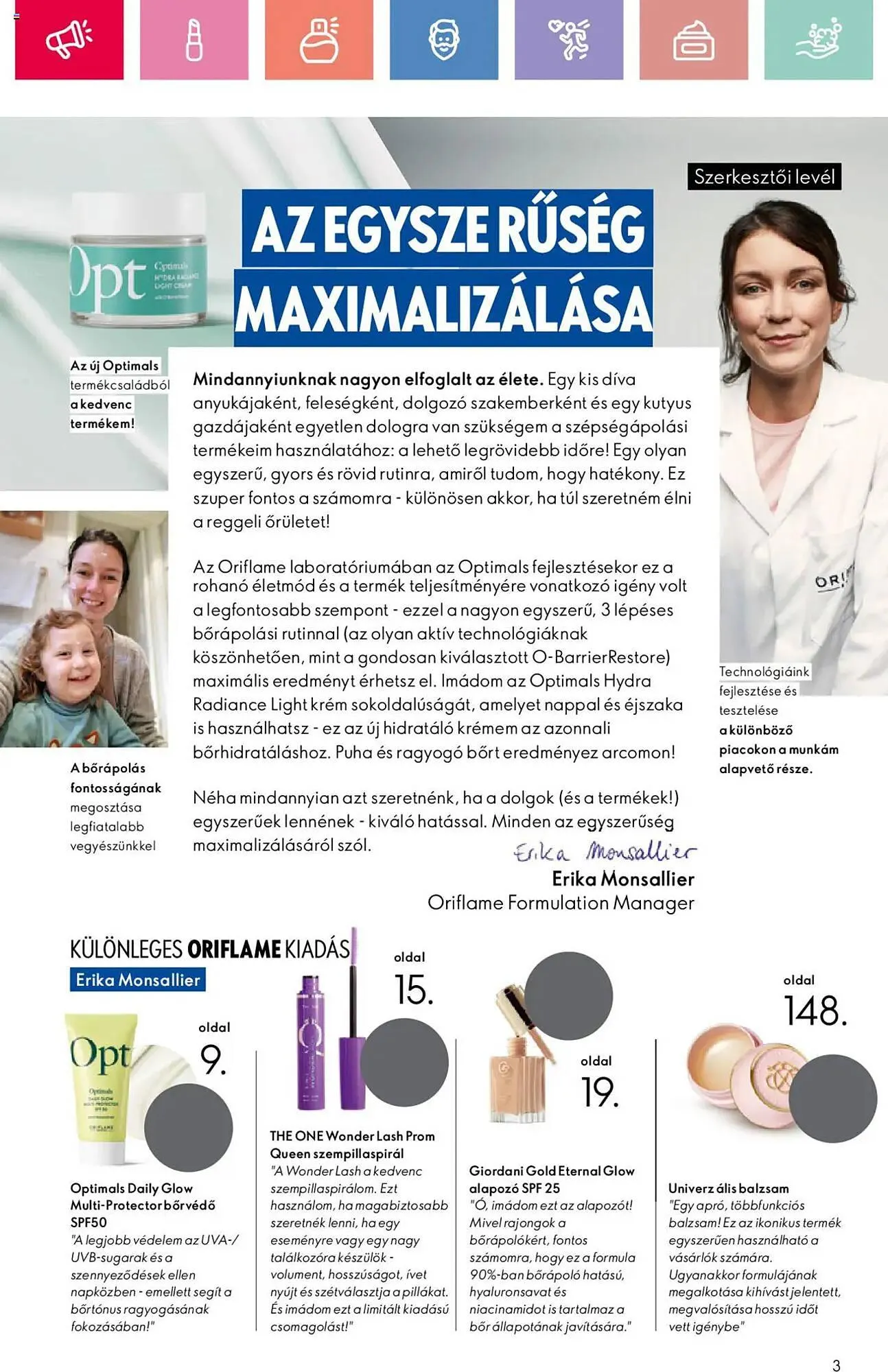Katalógus Oriflame akciós újság március 23.-tól április 12.-ig 2025. - Oldal 3