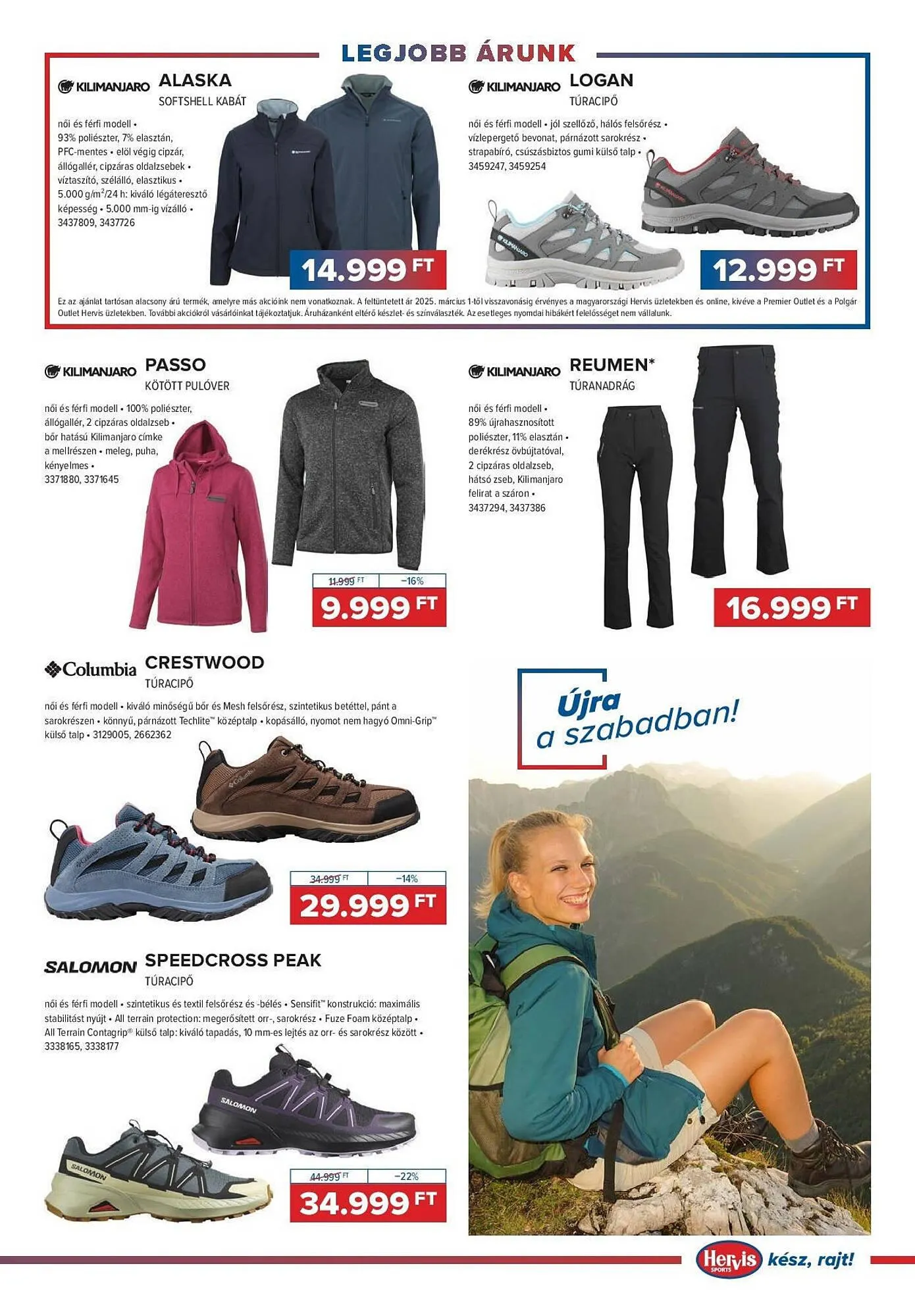 Katalógus Hervis akciós újság március 4.-tól március 23.-ig 2025. - Oldal 5