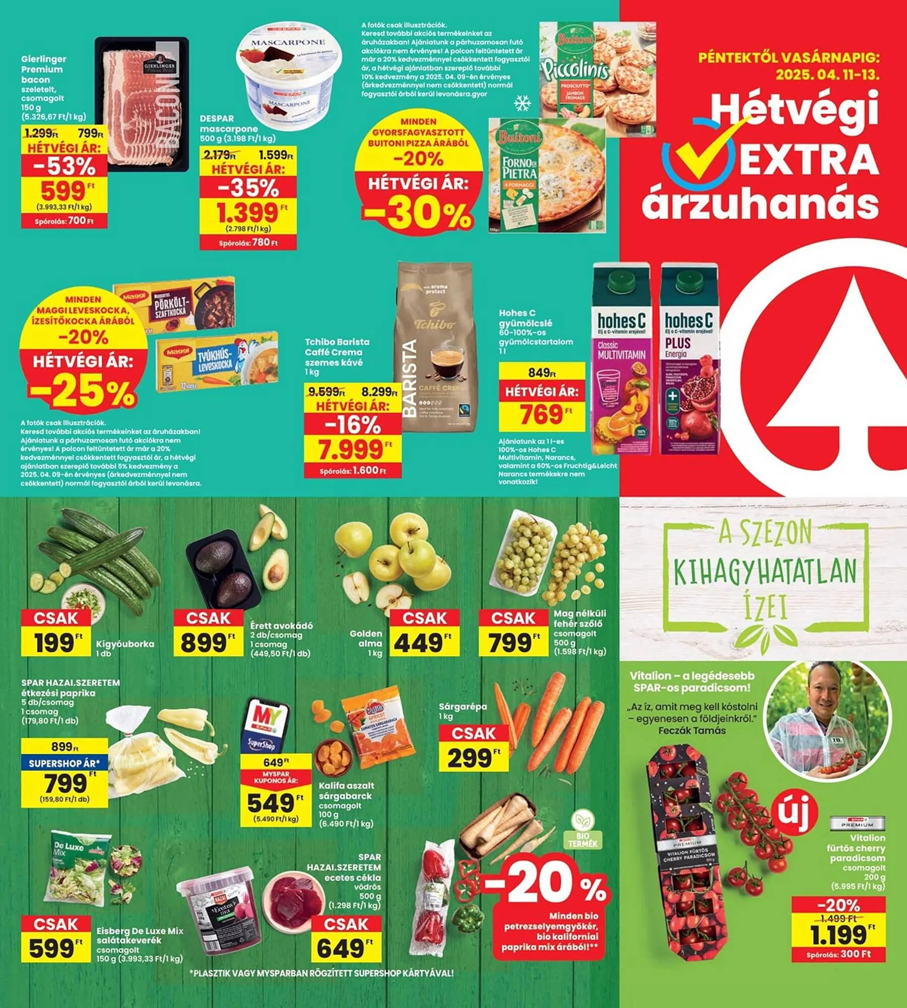 Katalógus Interspar akciós újság április 10.-tól április 22.-ig 2025. - Oldal 21