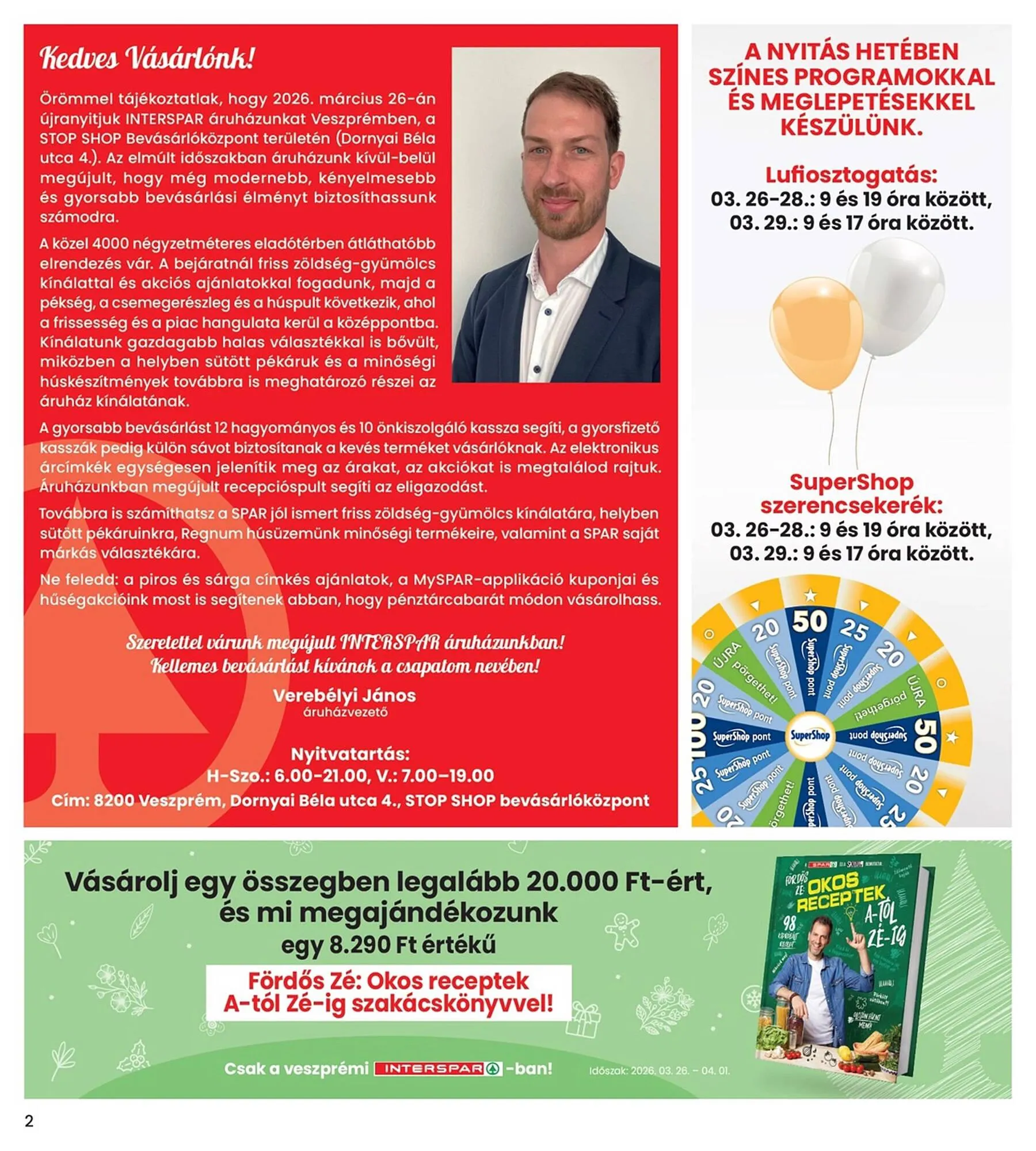 Katalógus Interspar akciós újság március 26.-tól április 4.-ig 2026. - Oldal 2