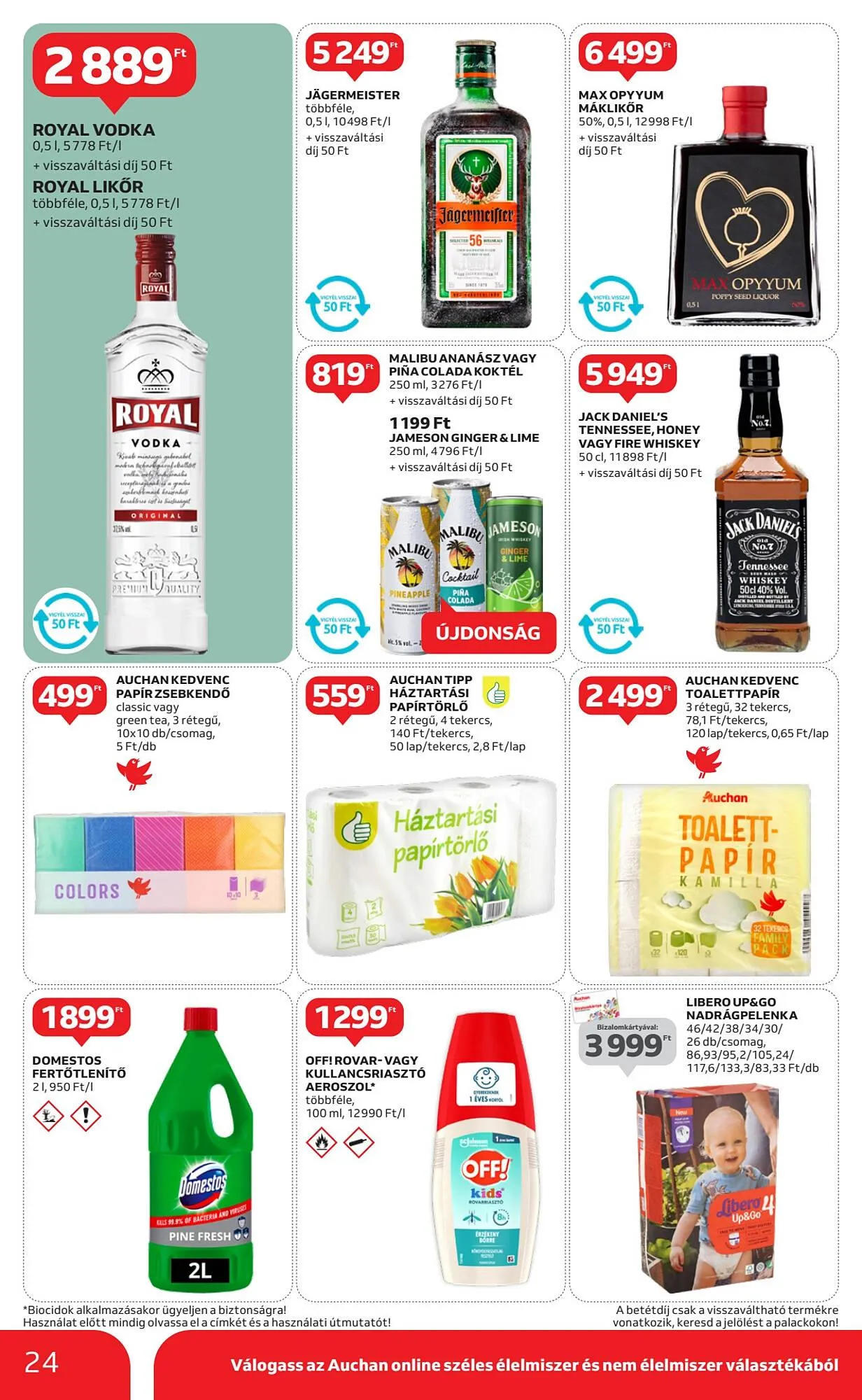 Katalógus Auchan akciós újság április 24.-tól április 30.-ig 2025. - Oldal 24