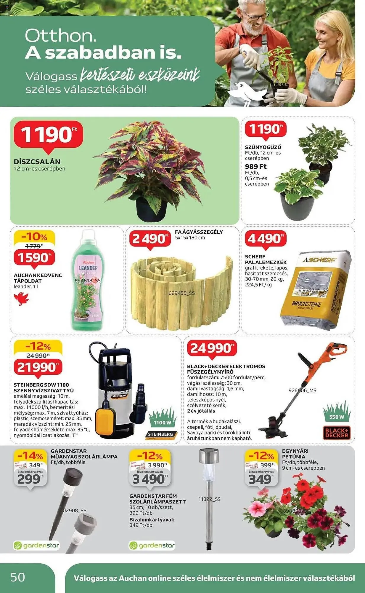 Katalógus Auchan akciós újság április 3.-tól április 9.-ig 2025. - Oldal 50